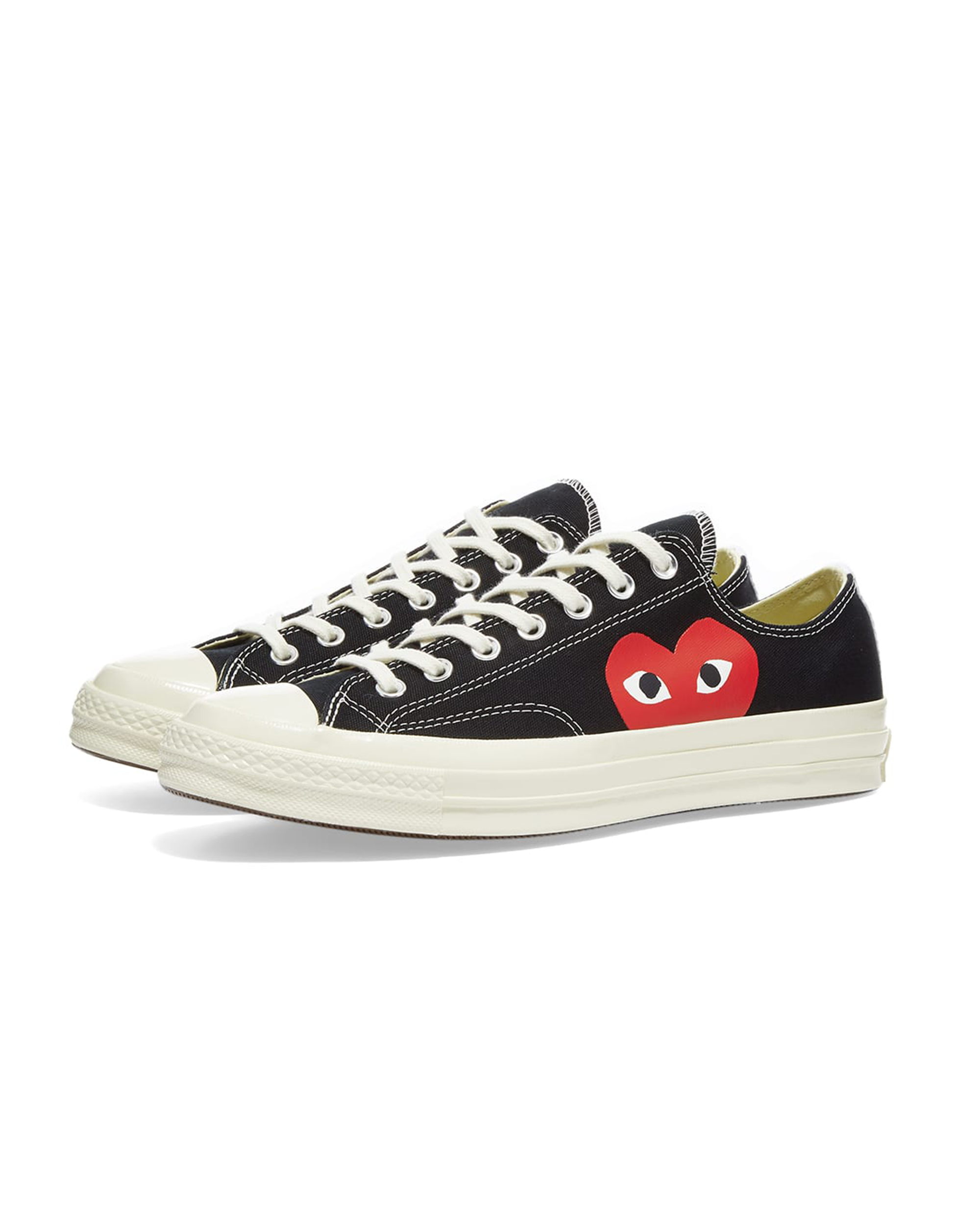 Converse CT70 Low Big Heart - Black / Red