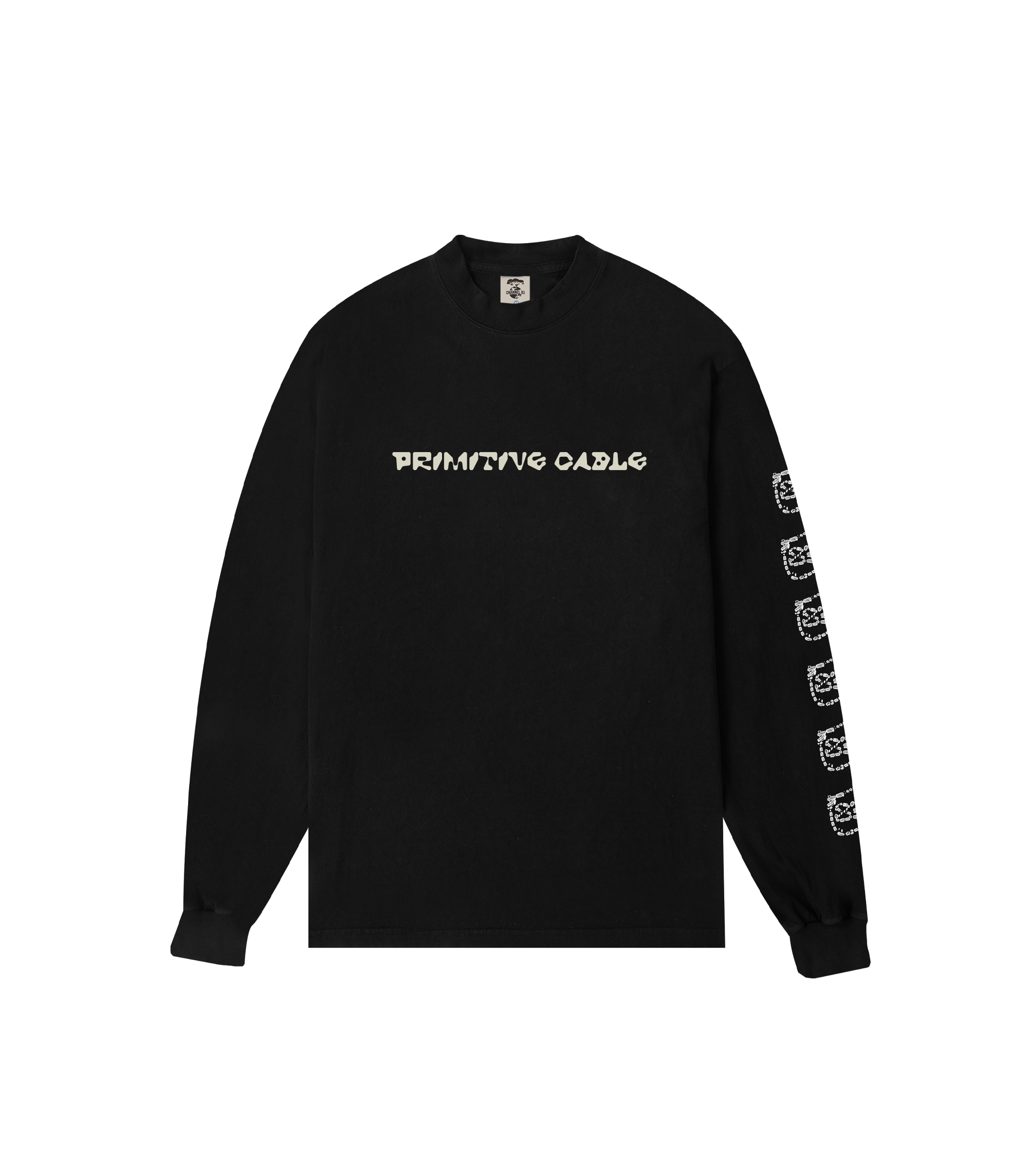 Primitive Cable S4 L/S T-shirt - Black