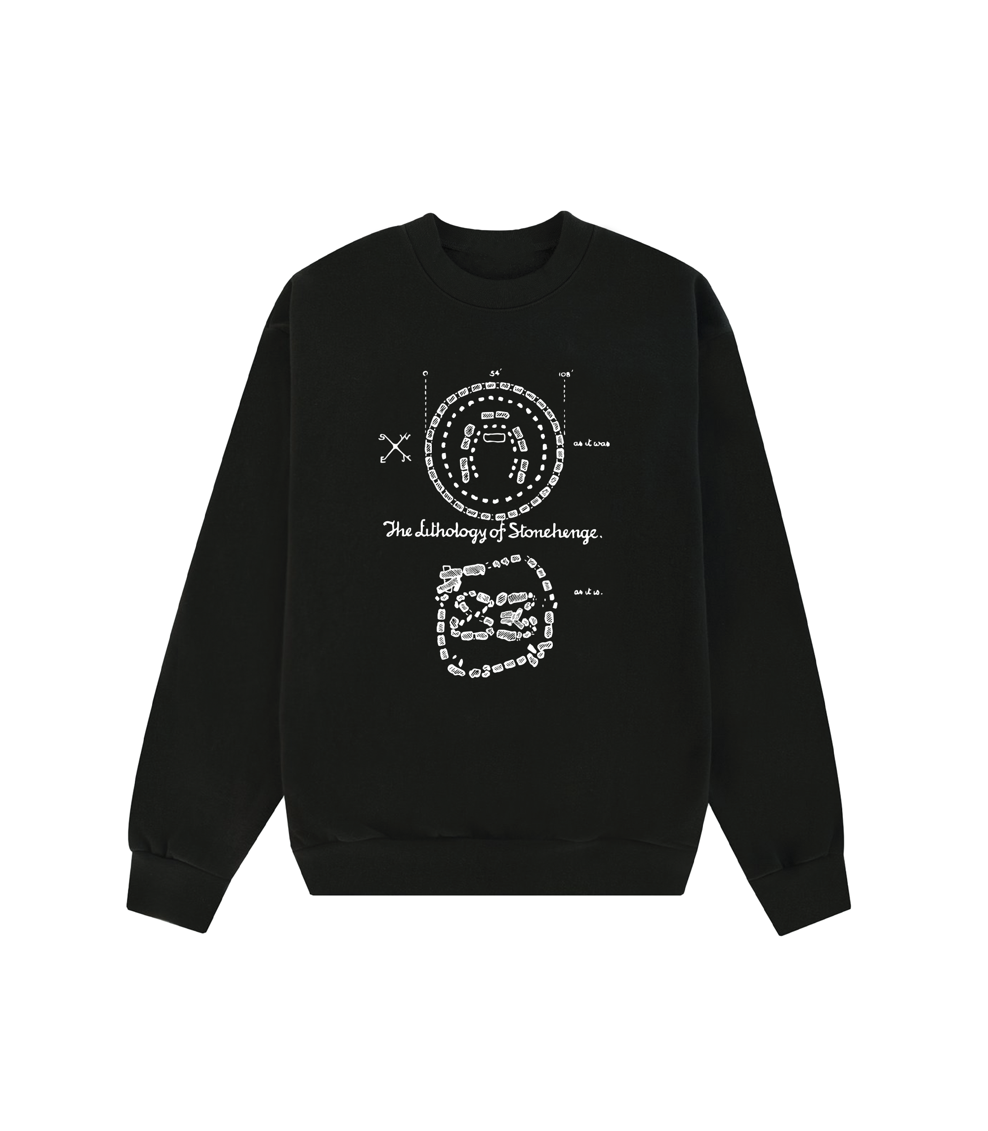 Lithology Crewneck - Black