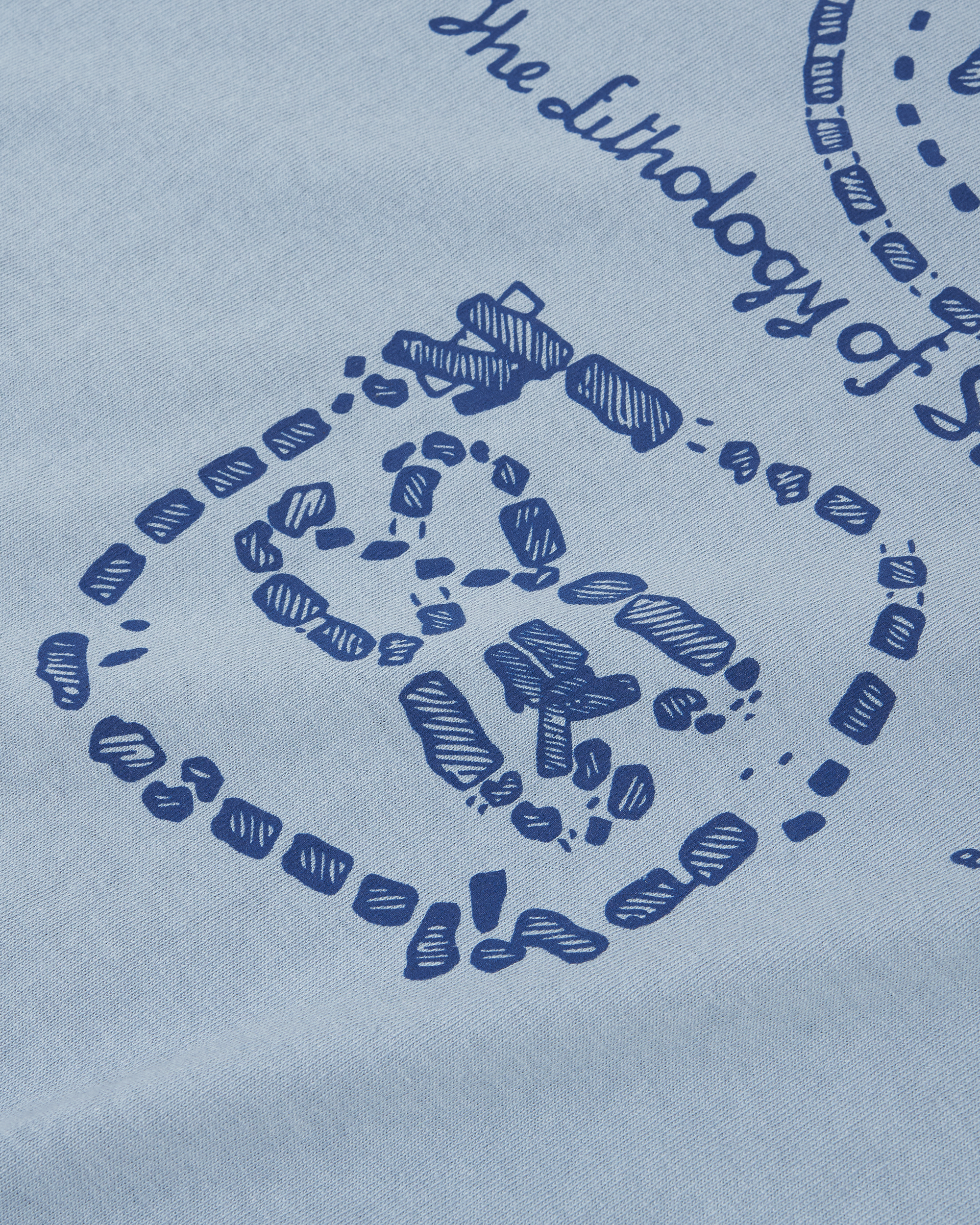 Lithology T-shirt - Clear Bleu