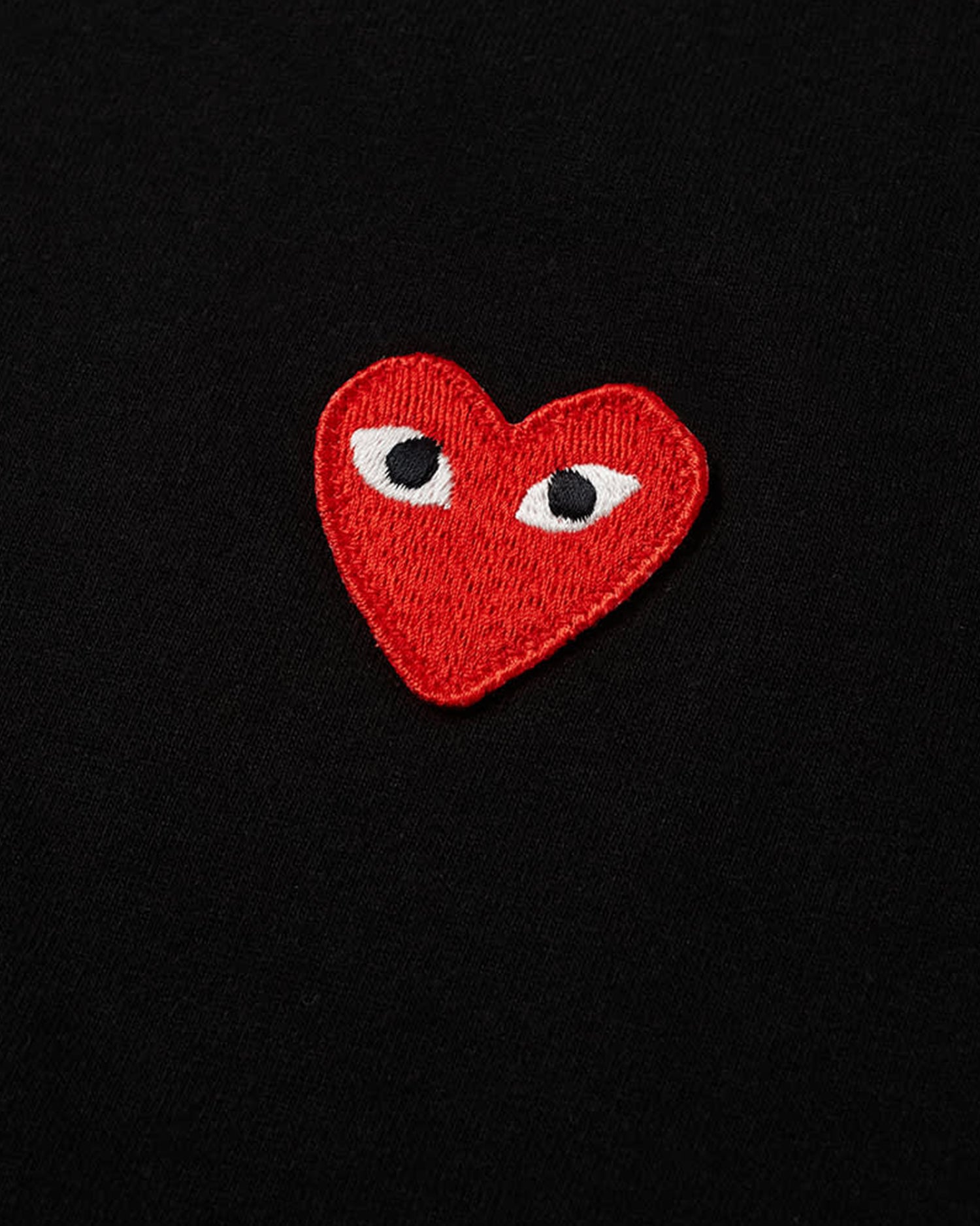 Heart Logo T-Shirt - Black / Red