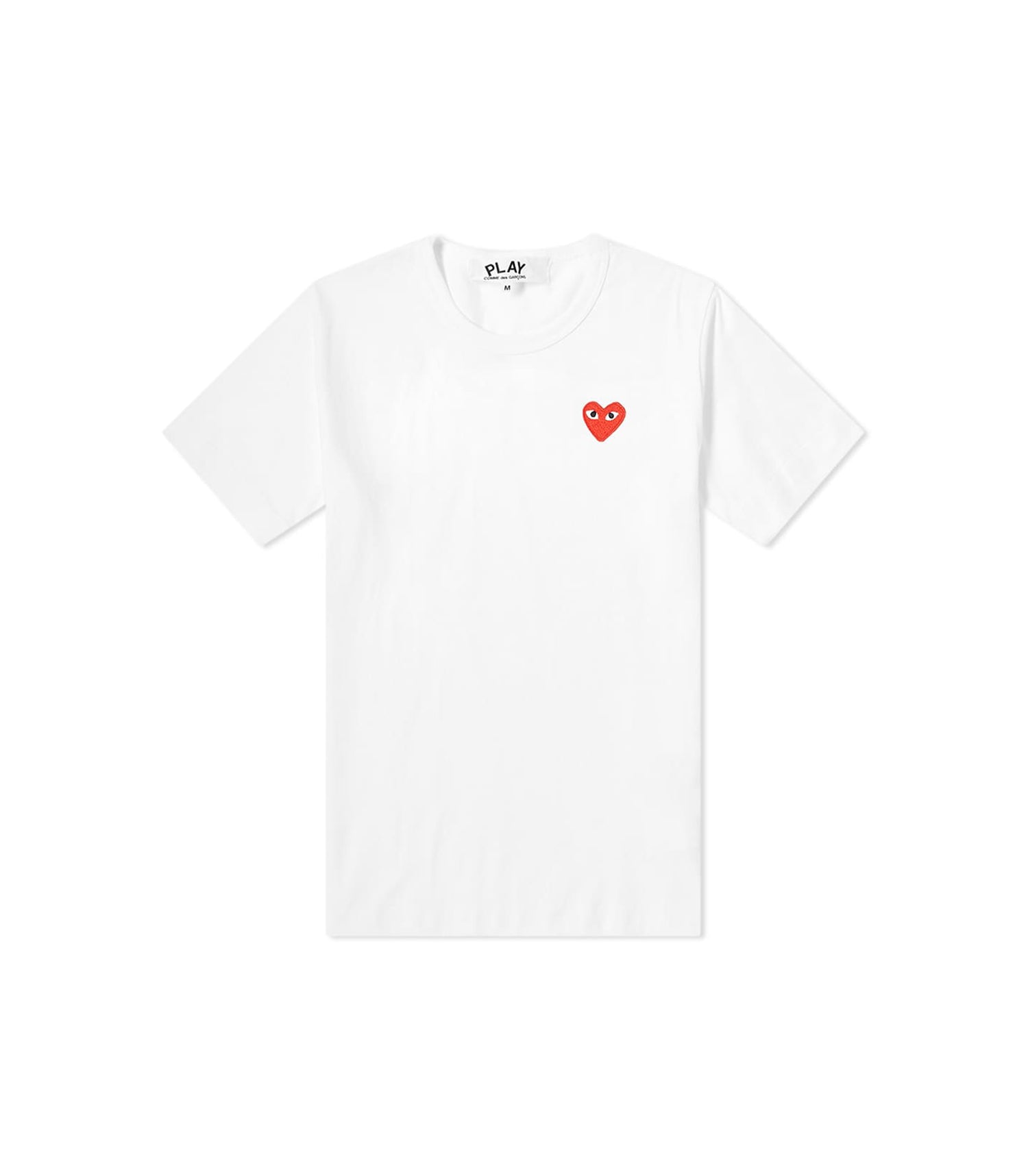 Heart Logo T-Shirt - White / Red