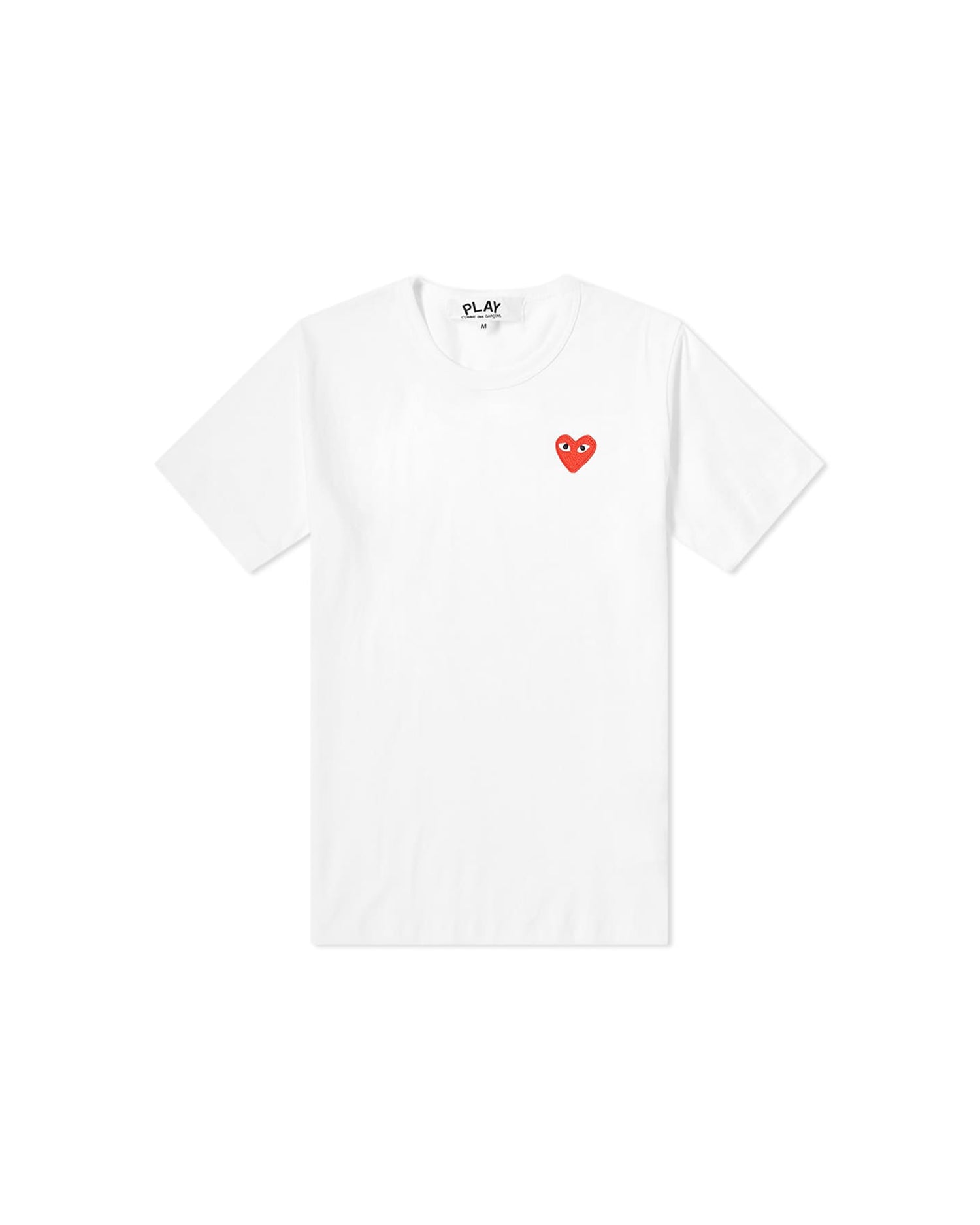 Heart Logo T-Shirt - White / Red