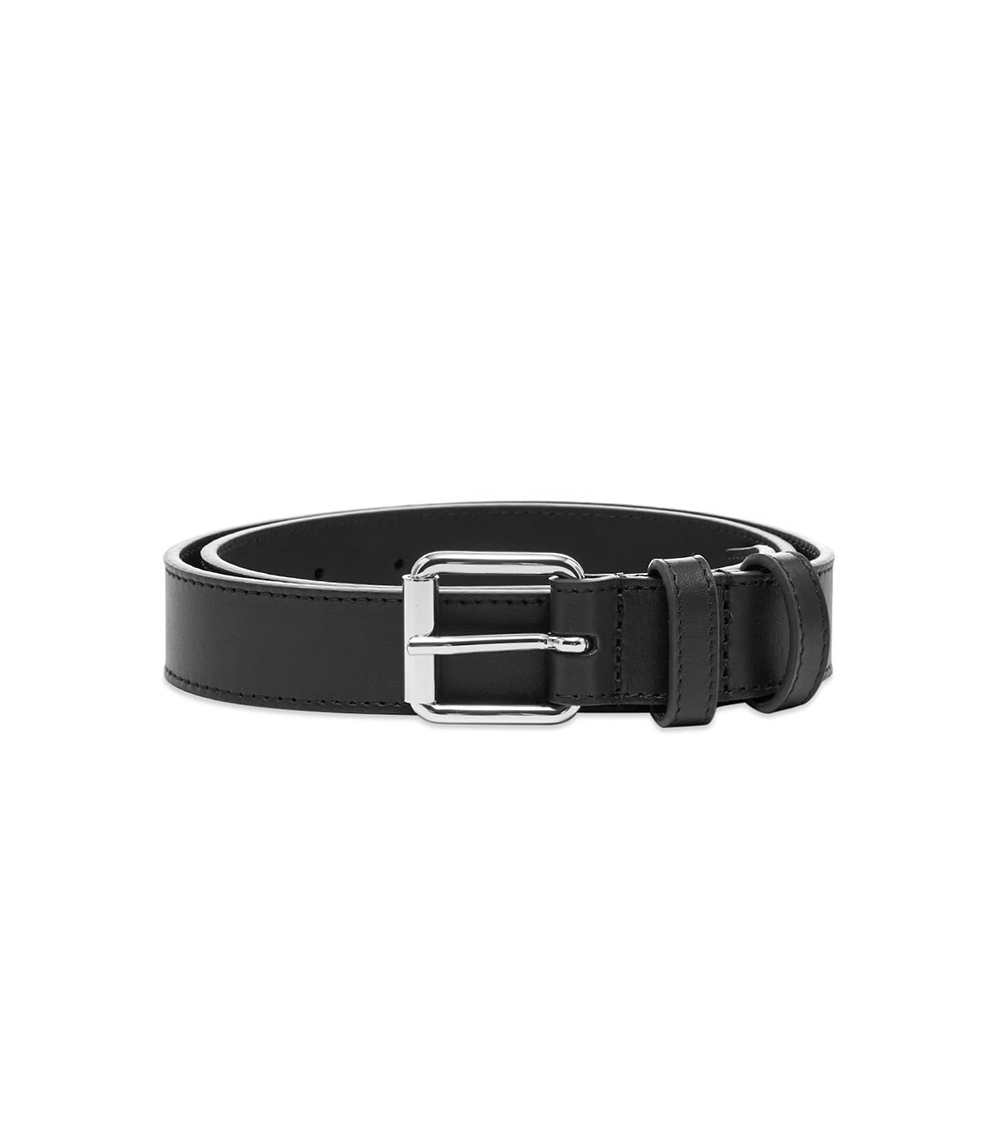 Classic Leather Belt - Black