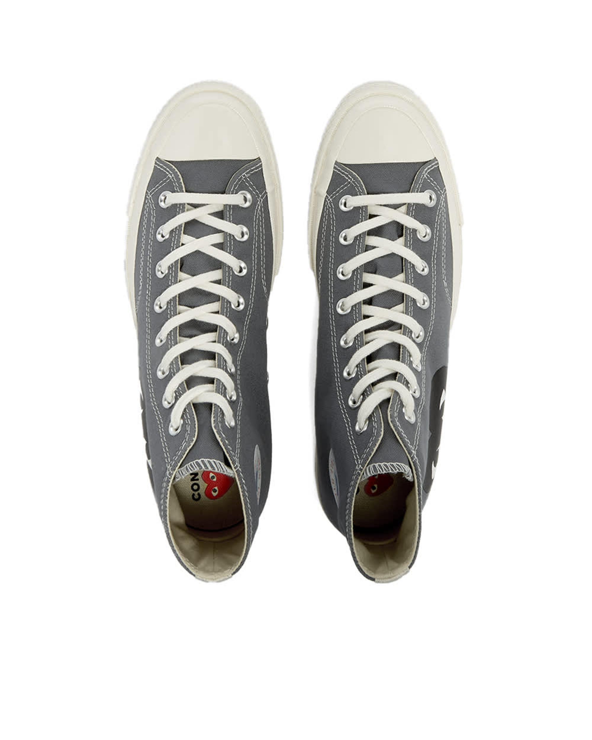 Converse CT70 High Big Heart - Grey / Black