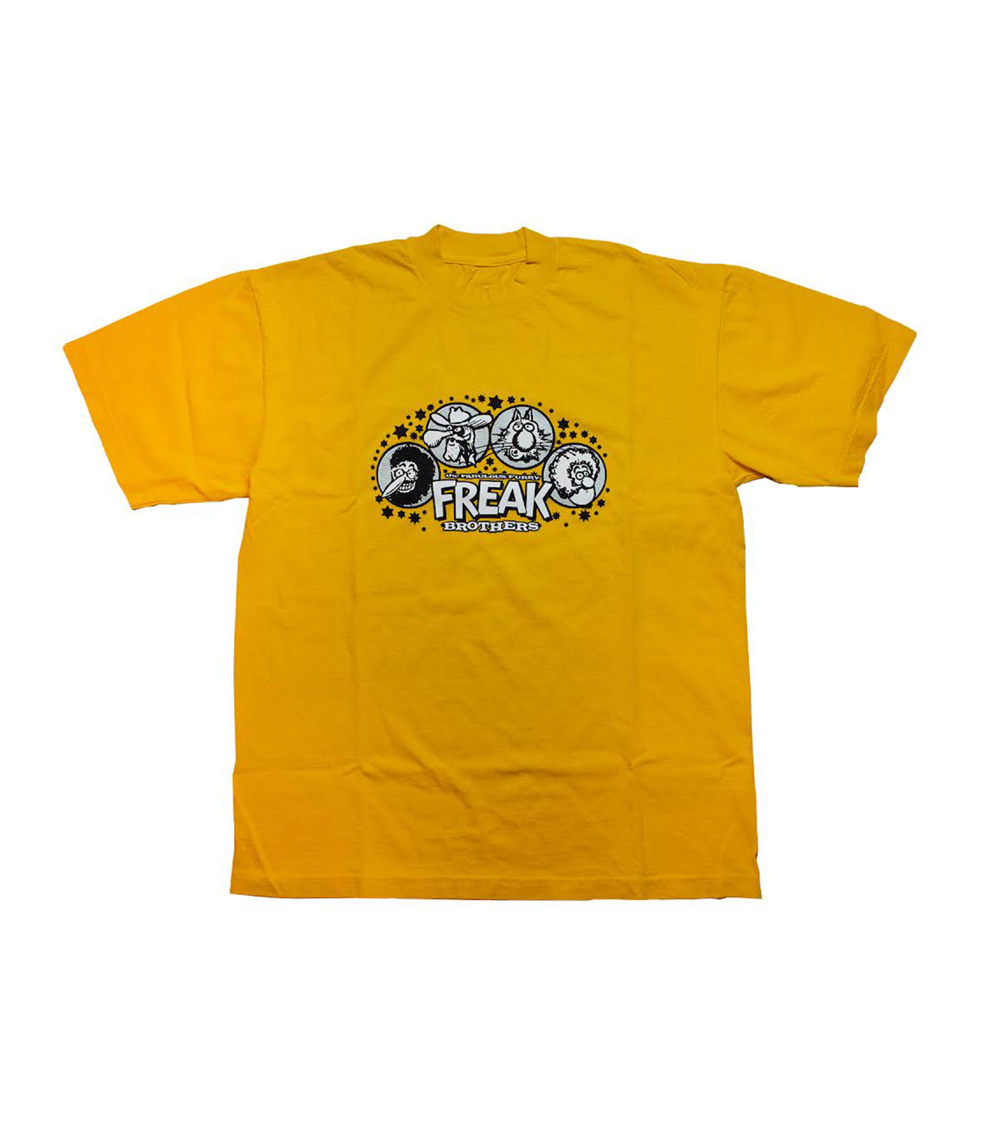 Freak Brothers Stars T-shirt - Gold