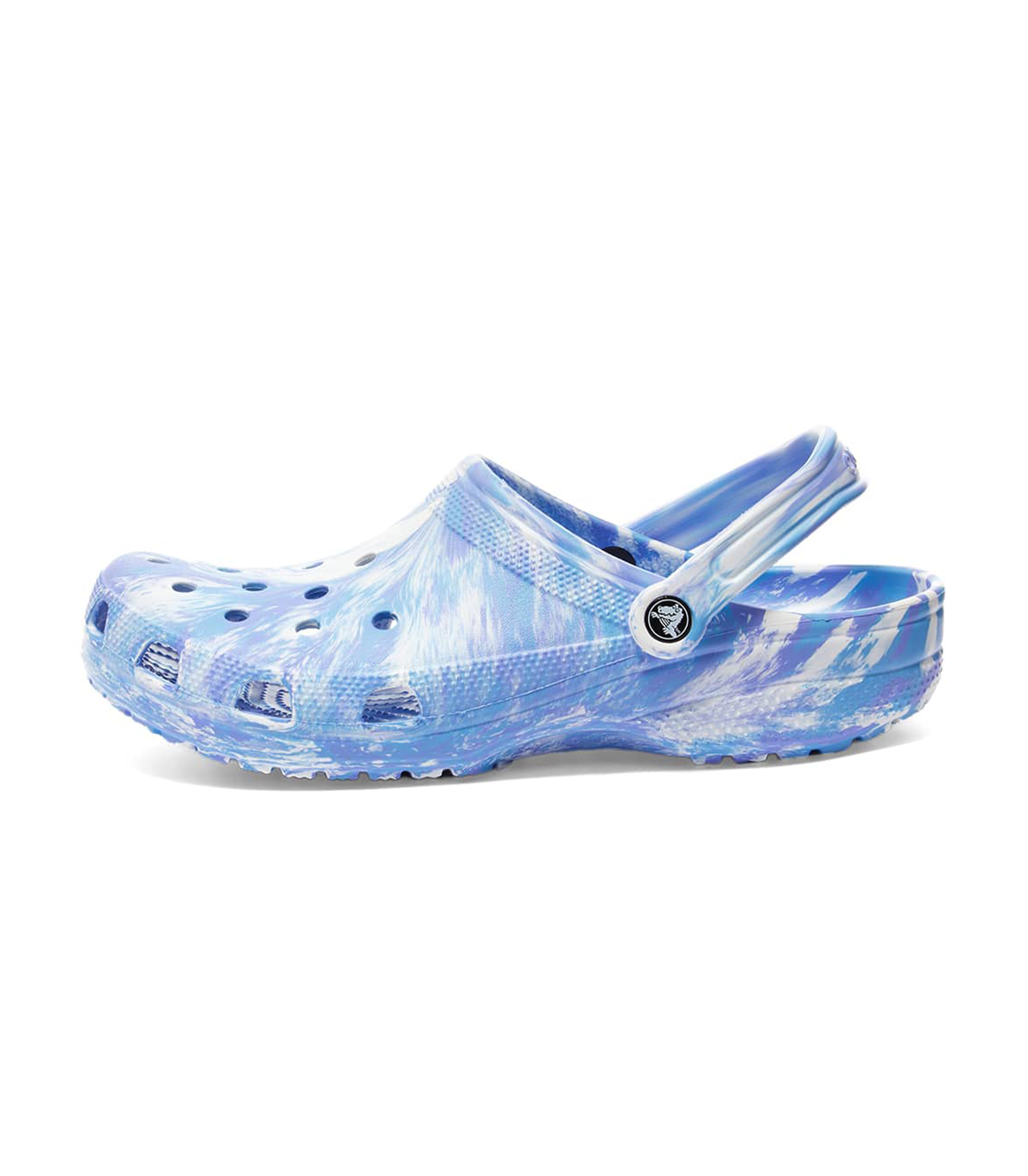 Classic Marbled Clog - White / Oxygen