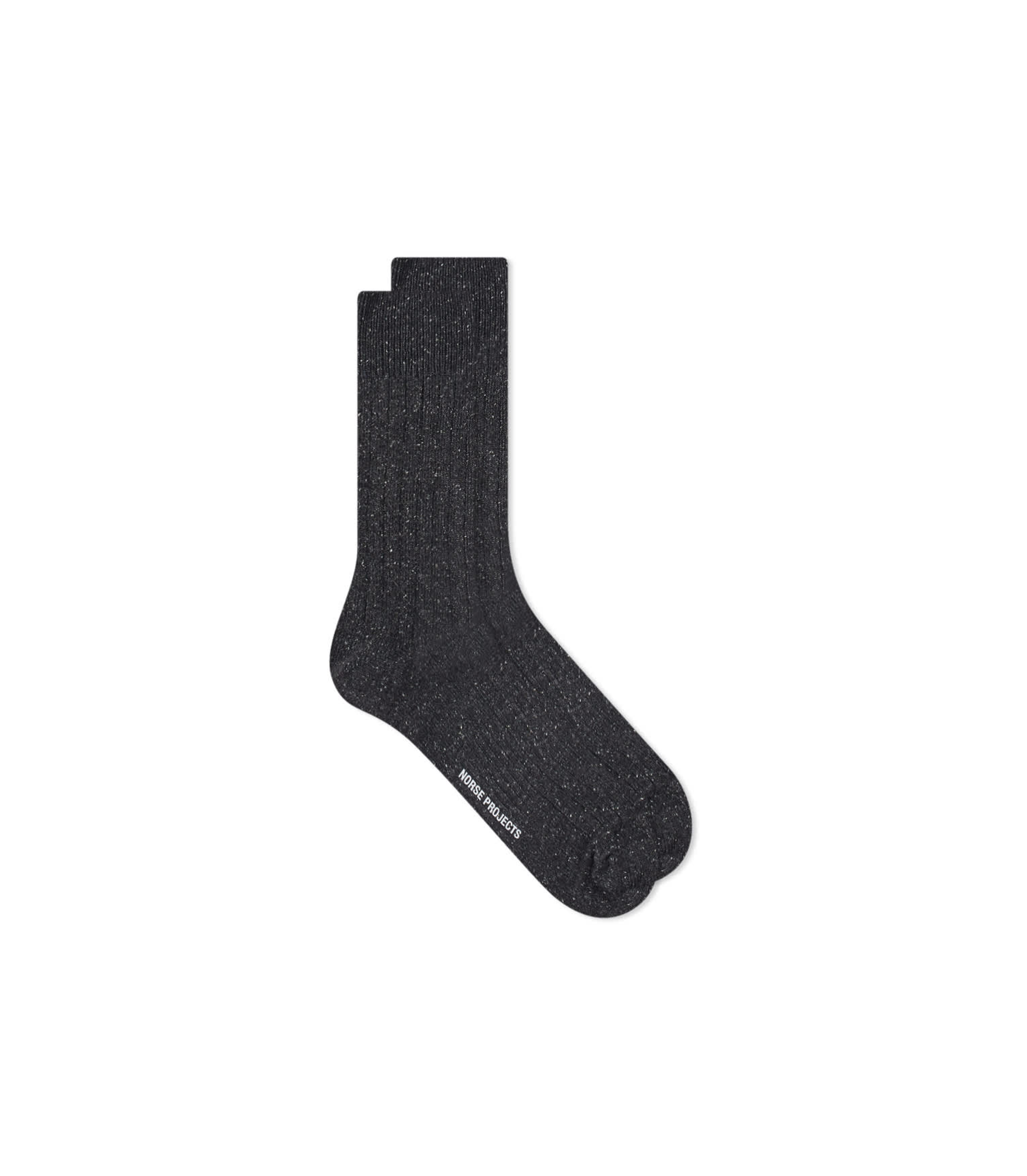 Bjarki Neps Socks - Charcoal Melange