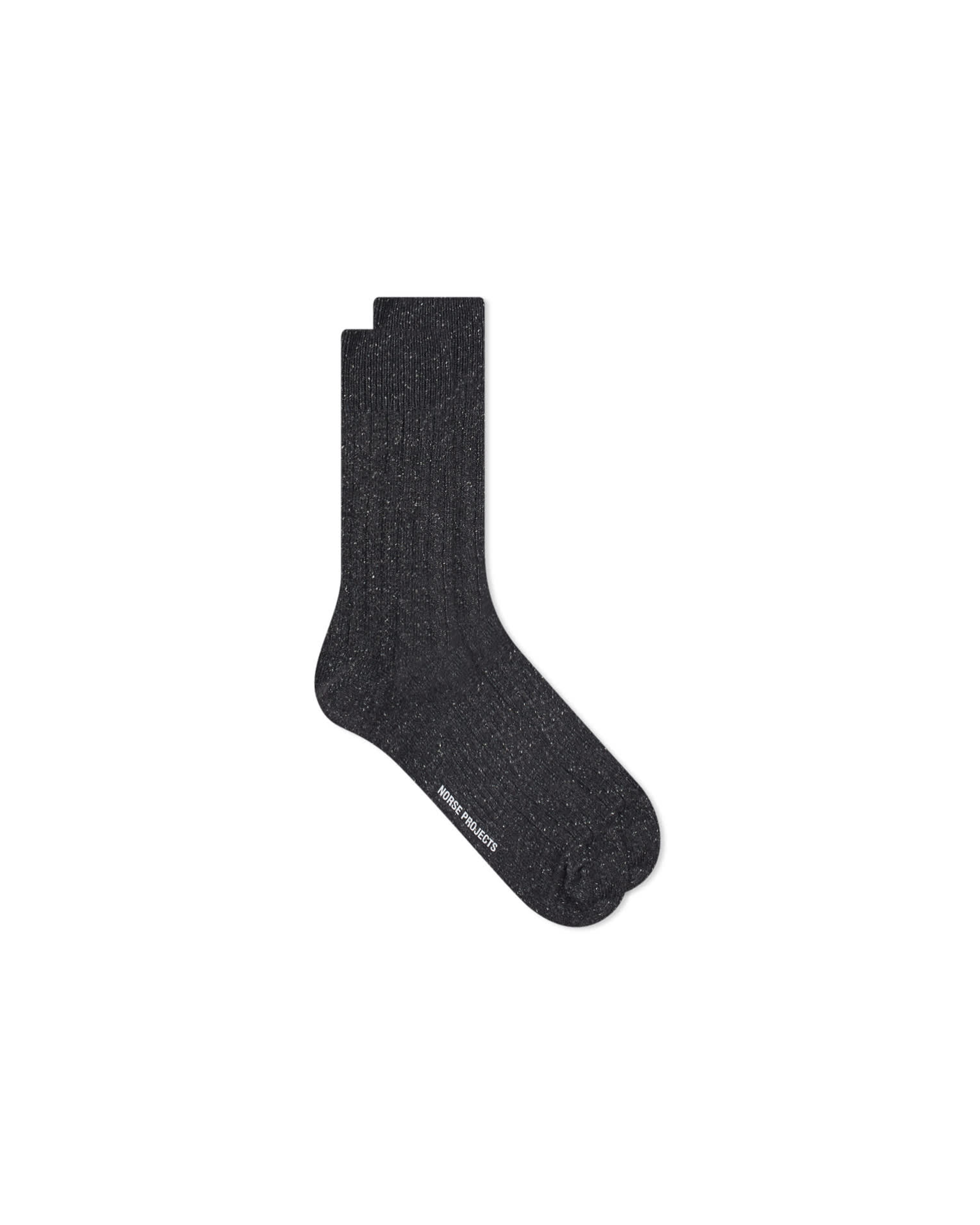 Bjarki Neps Socks - Charcoal Melange