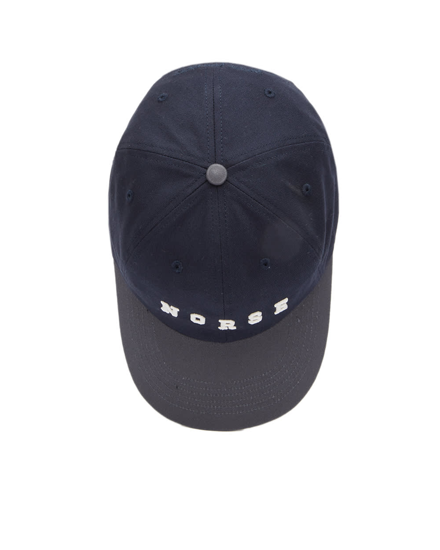 Varsity Logo Twill Cap - Dark Navy / Gray