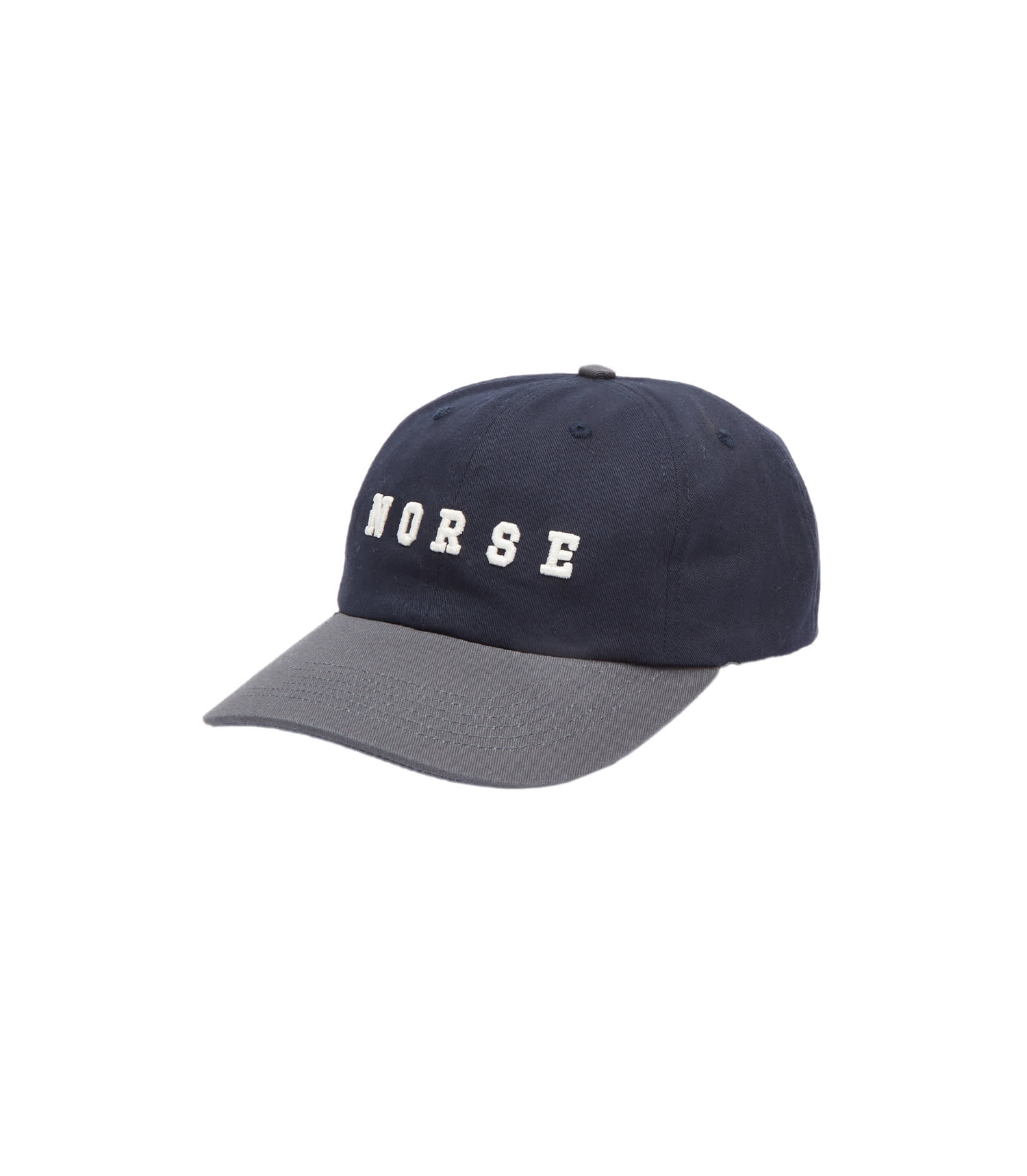 Varsity Logo Twill Cap - Dark Navy / Gray