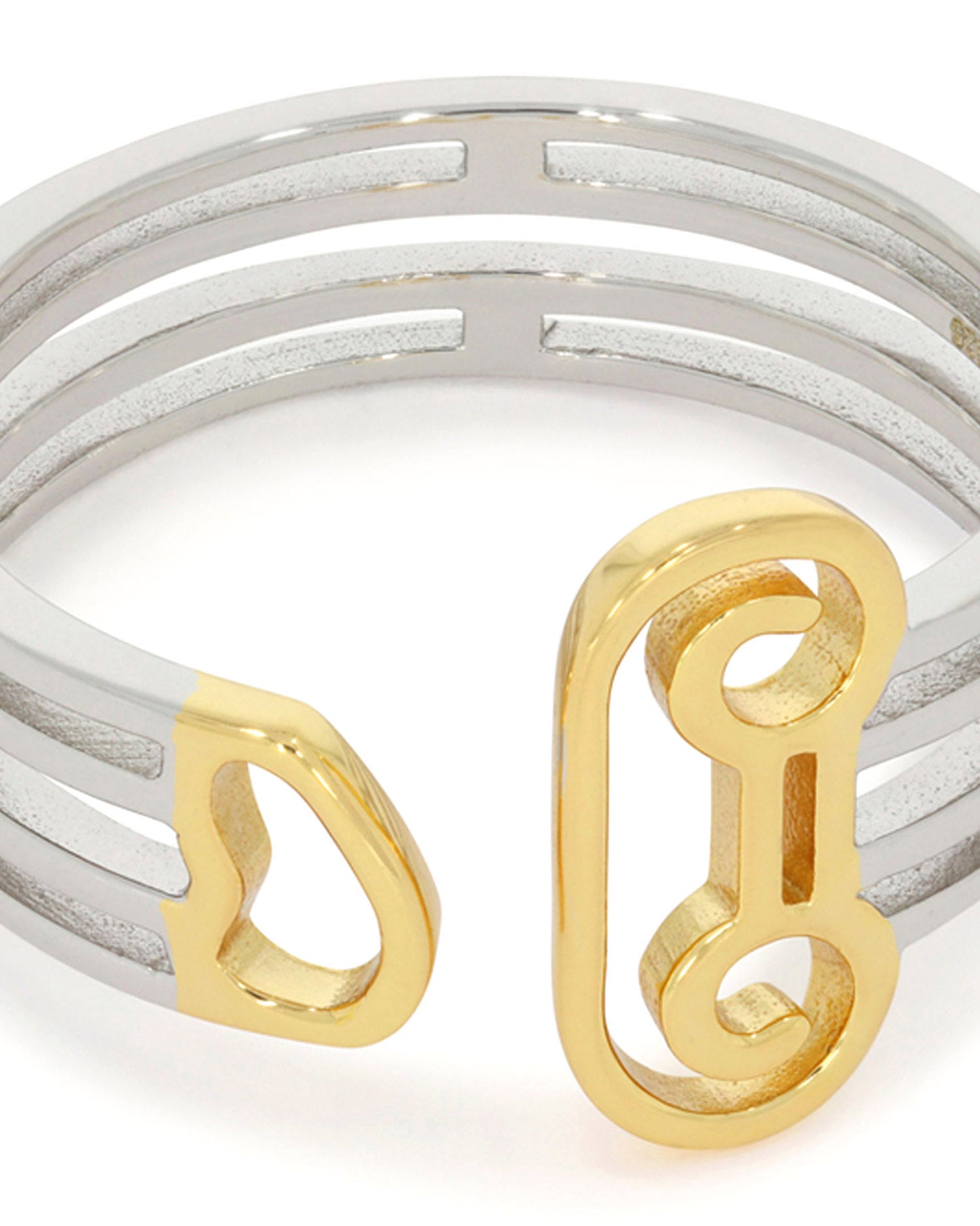 Column Ring - Silver / Gold