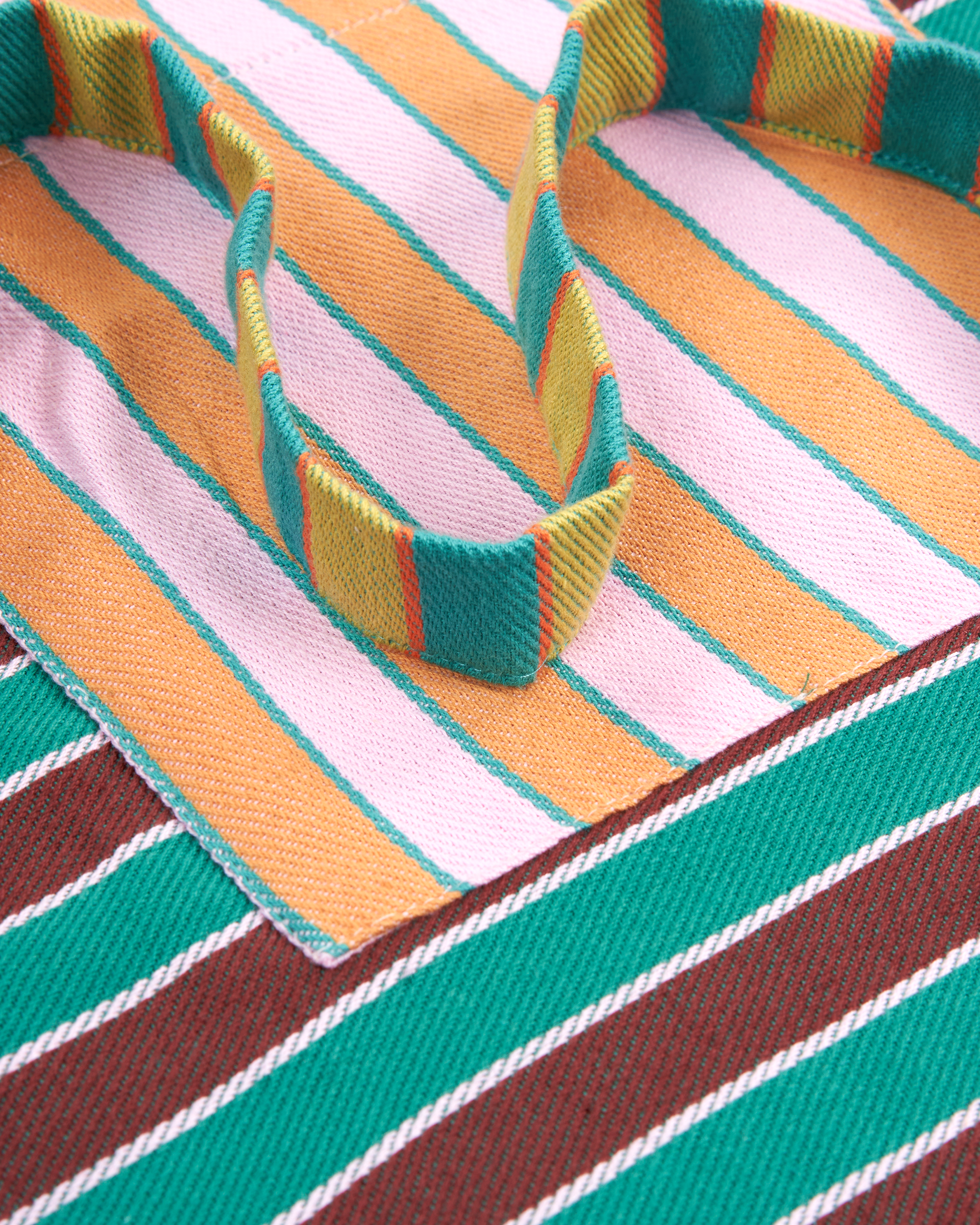 Stripe Apron - Porcini