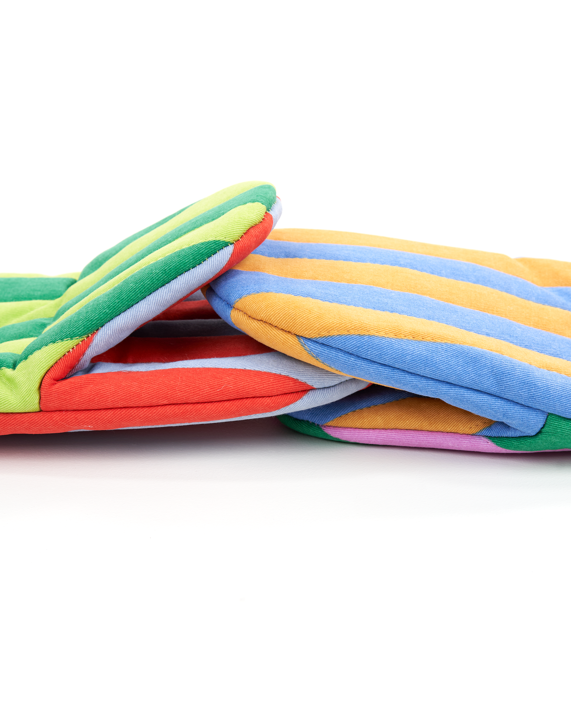 Stripe Oven Mitt - Berry