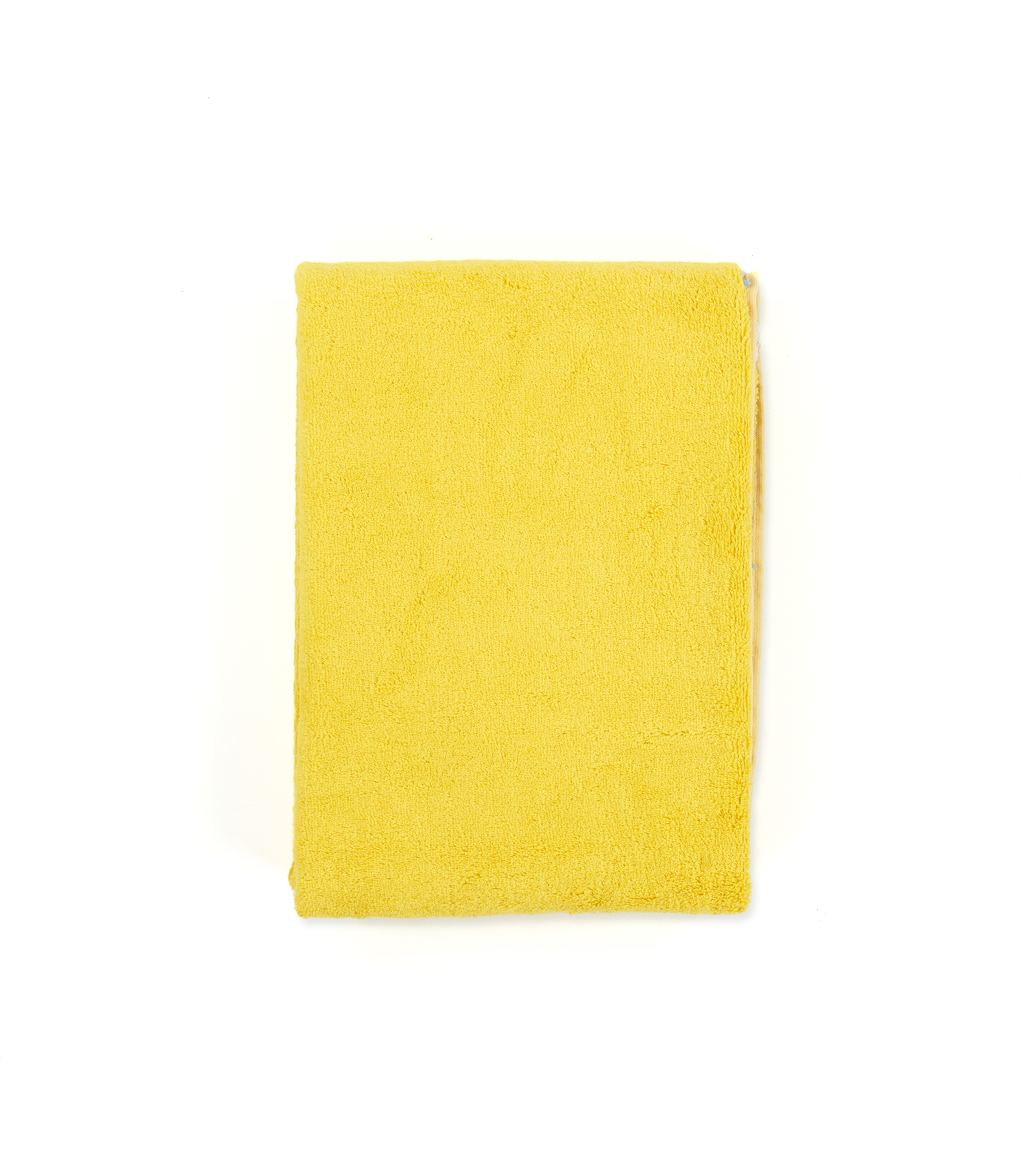 Two Tone Bath Towel - Yellow / Cornflower