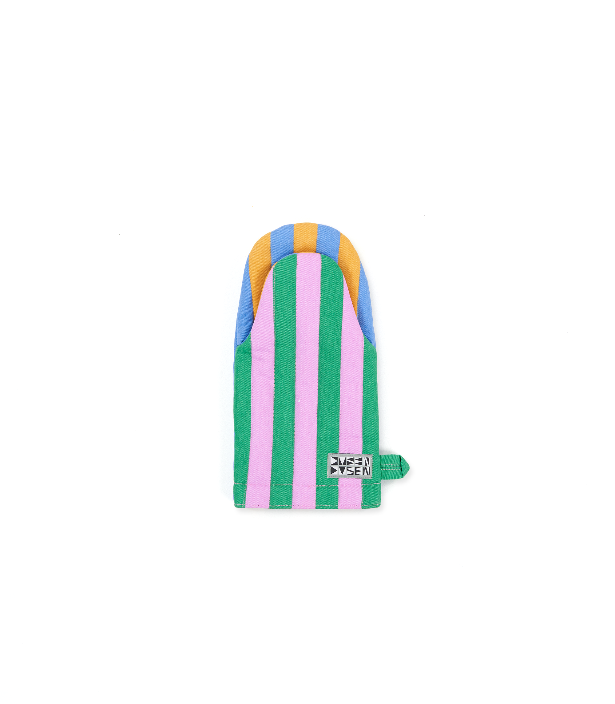 Stripe Oven Mitt - Berry