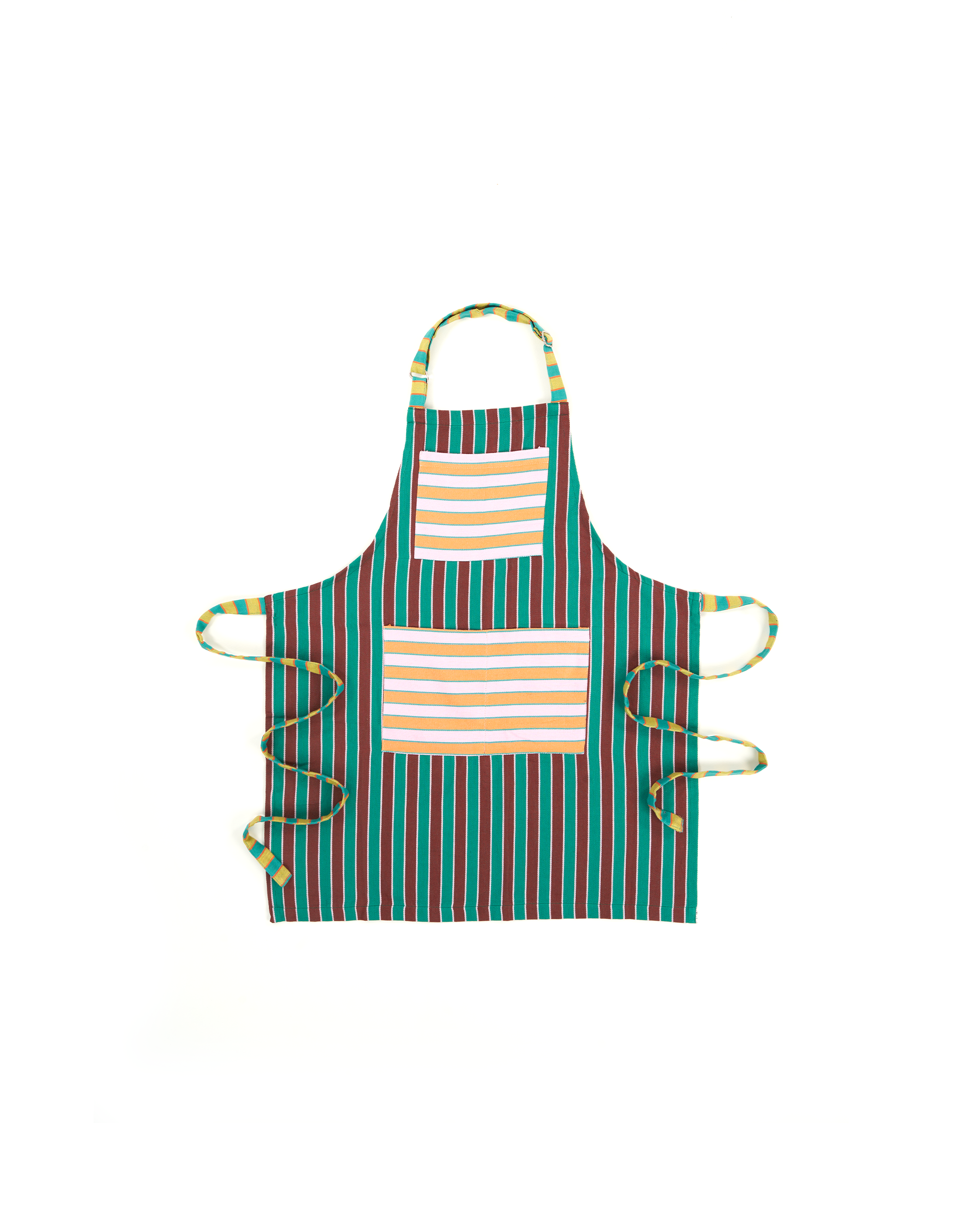 Stripe Apron - Porcini