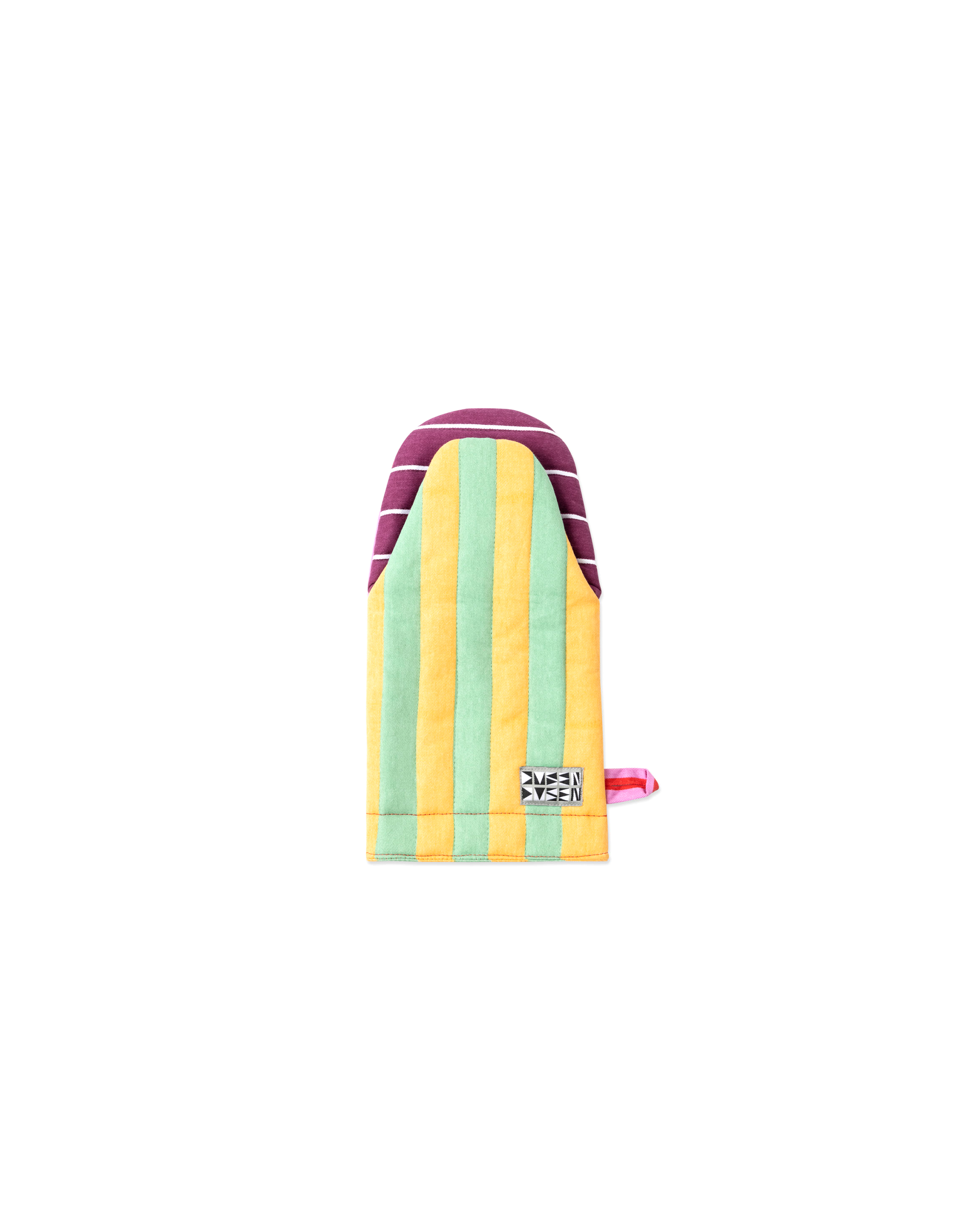 Stripe Oven Mitt - Shortcake