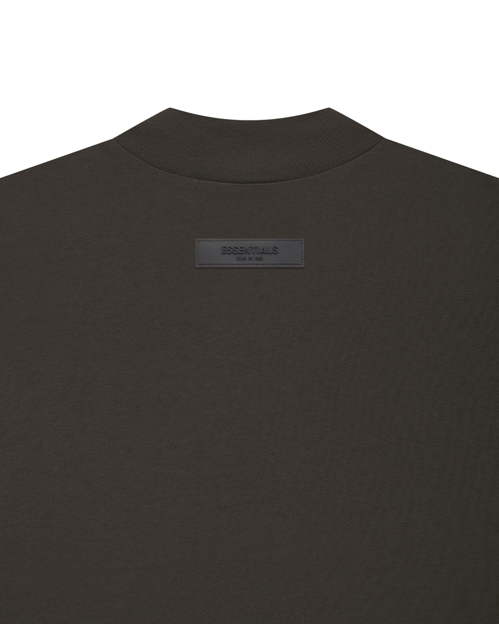 Essentials L/S T-Shirt - Off-Black