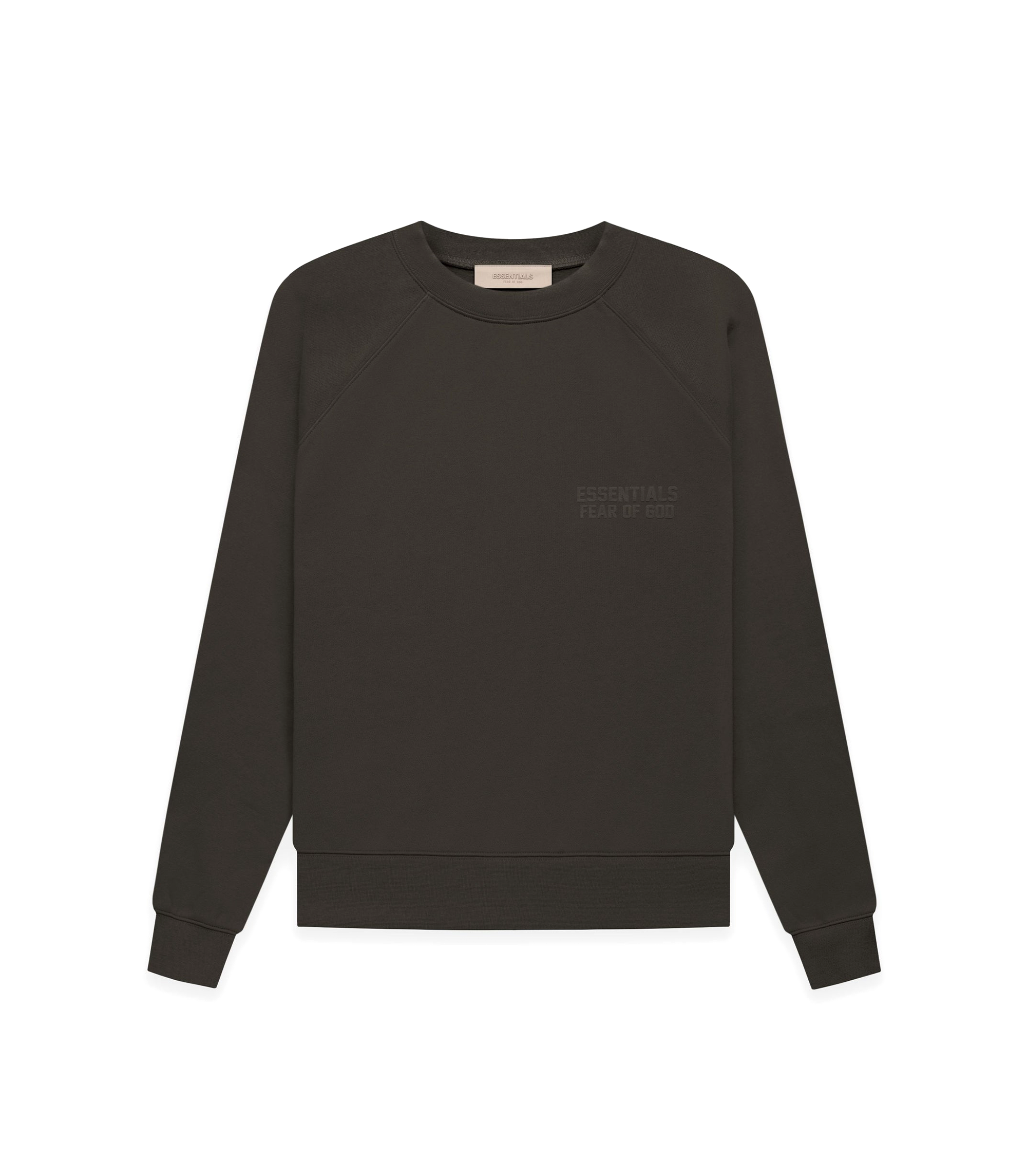 Essentials Crewneck Sweatshirt - Off Black / Off Black