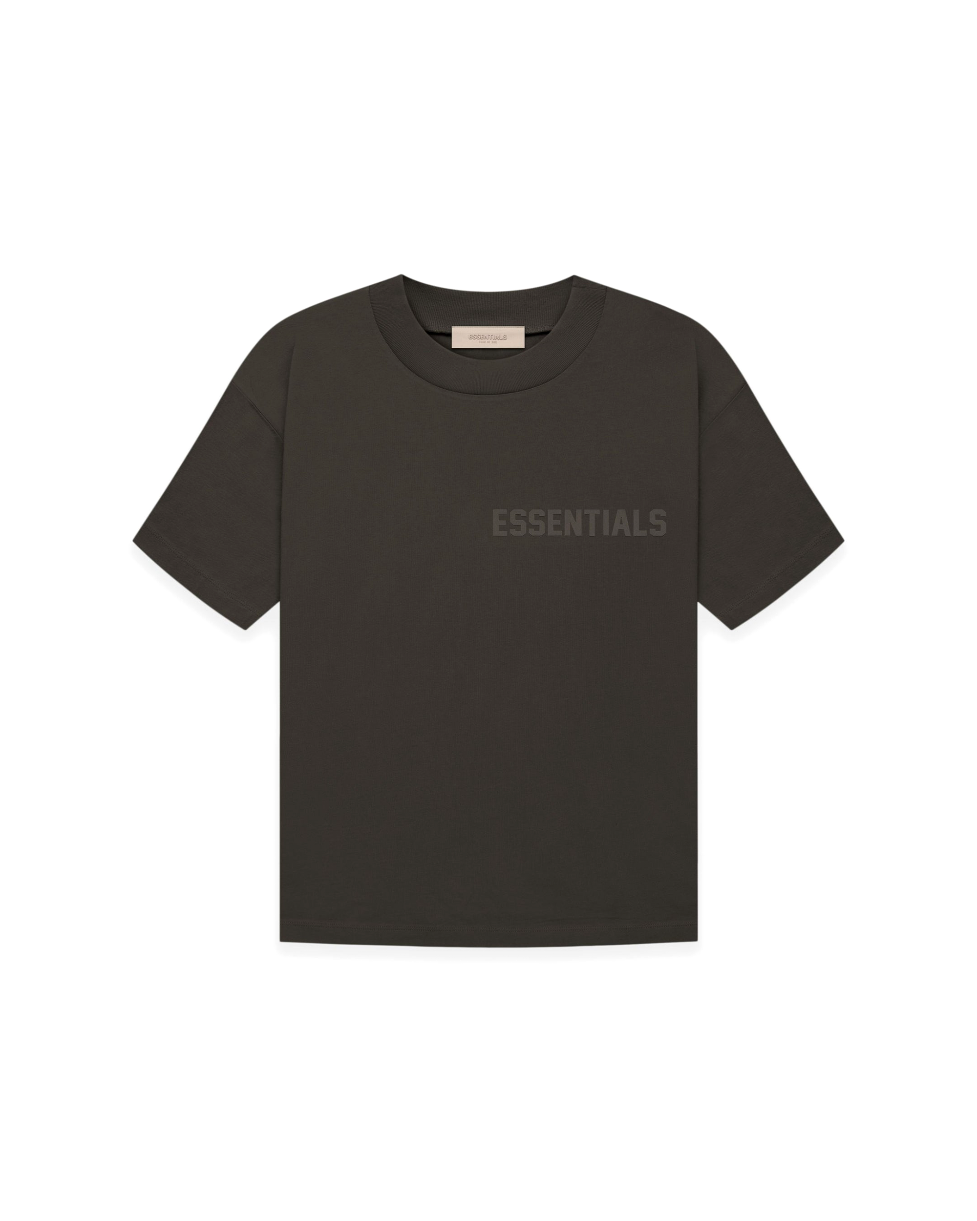 Essentials S/S T-Shirt - Off-Black