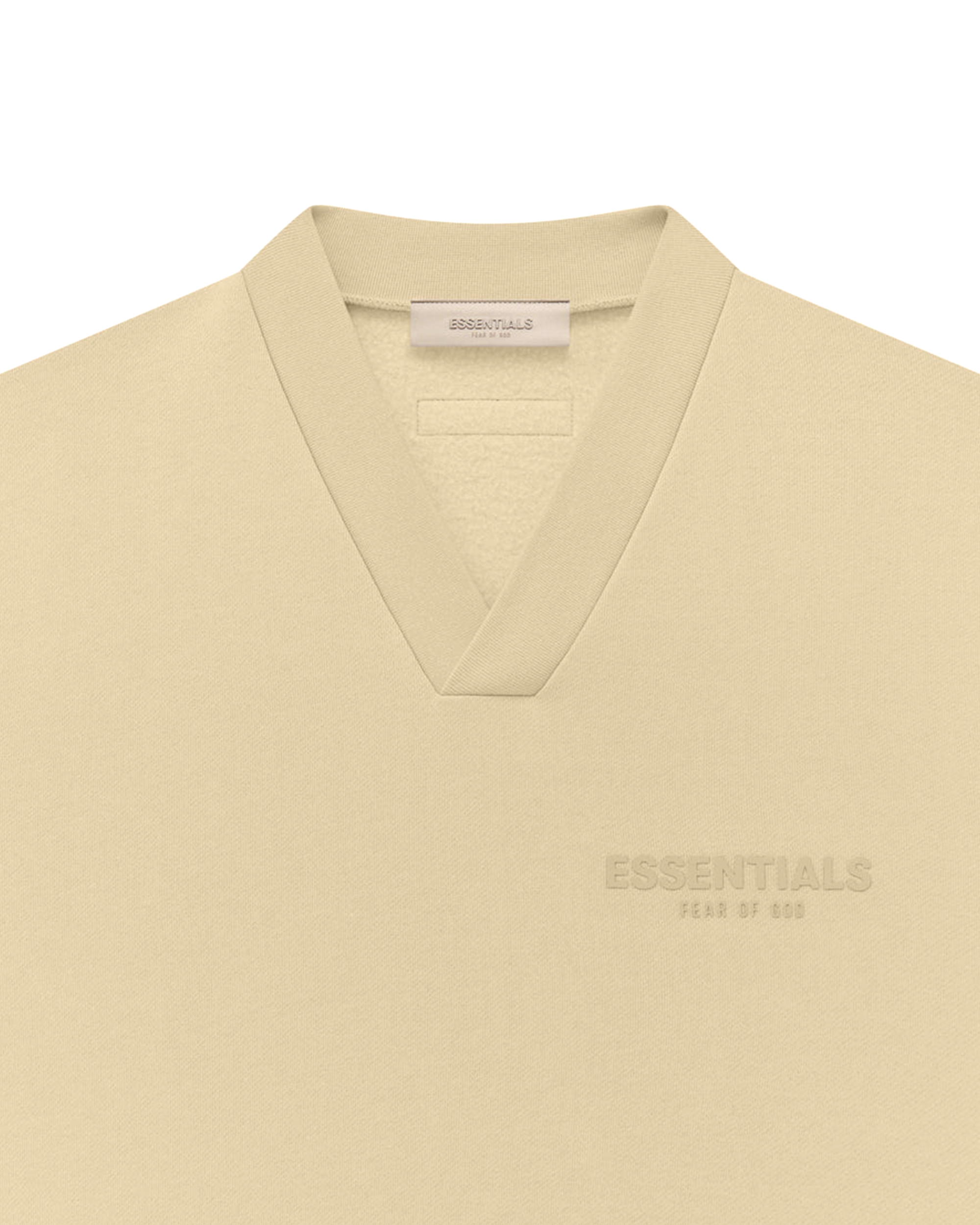 Pullover V Neck Vest - Sand