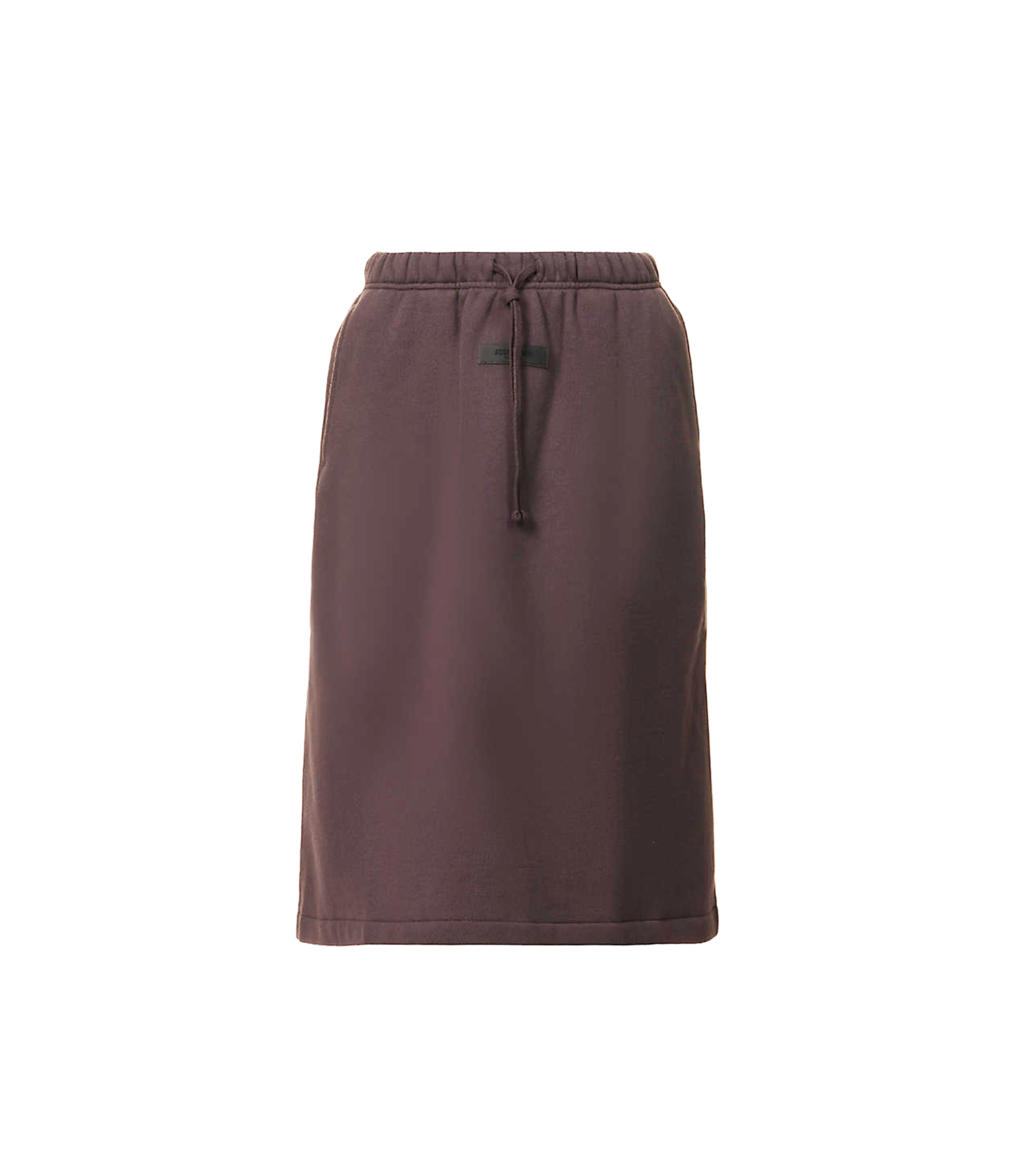 Essentials Mid-Length Skirt - Plum