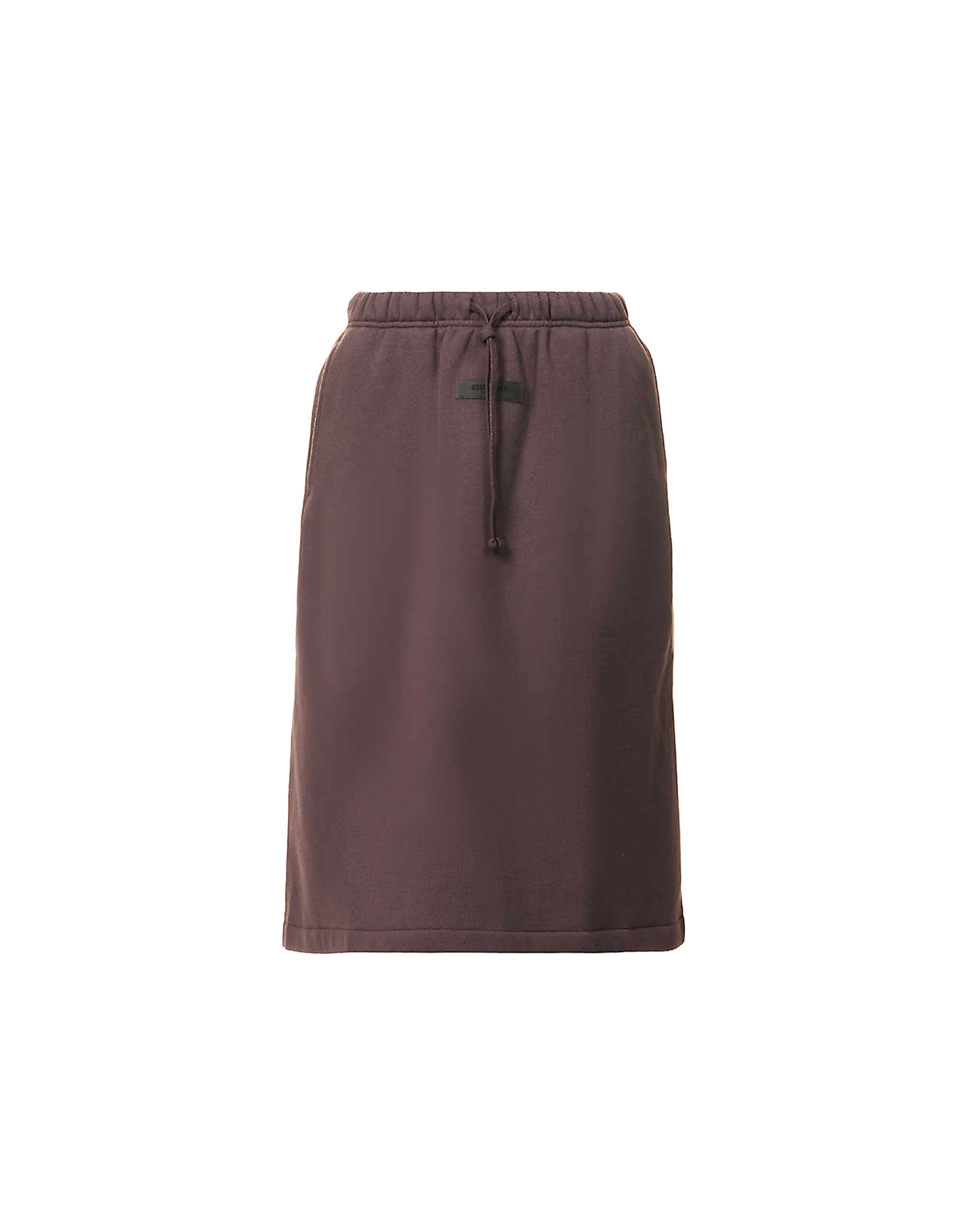 Essentials Mid-Length Skirt - Plum