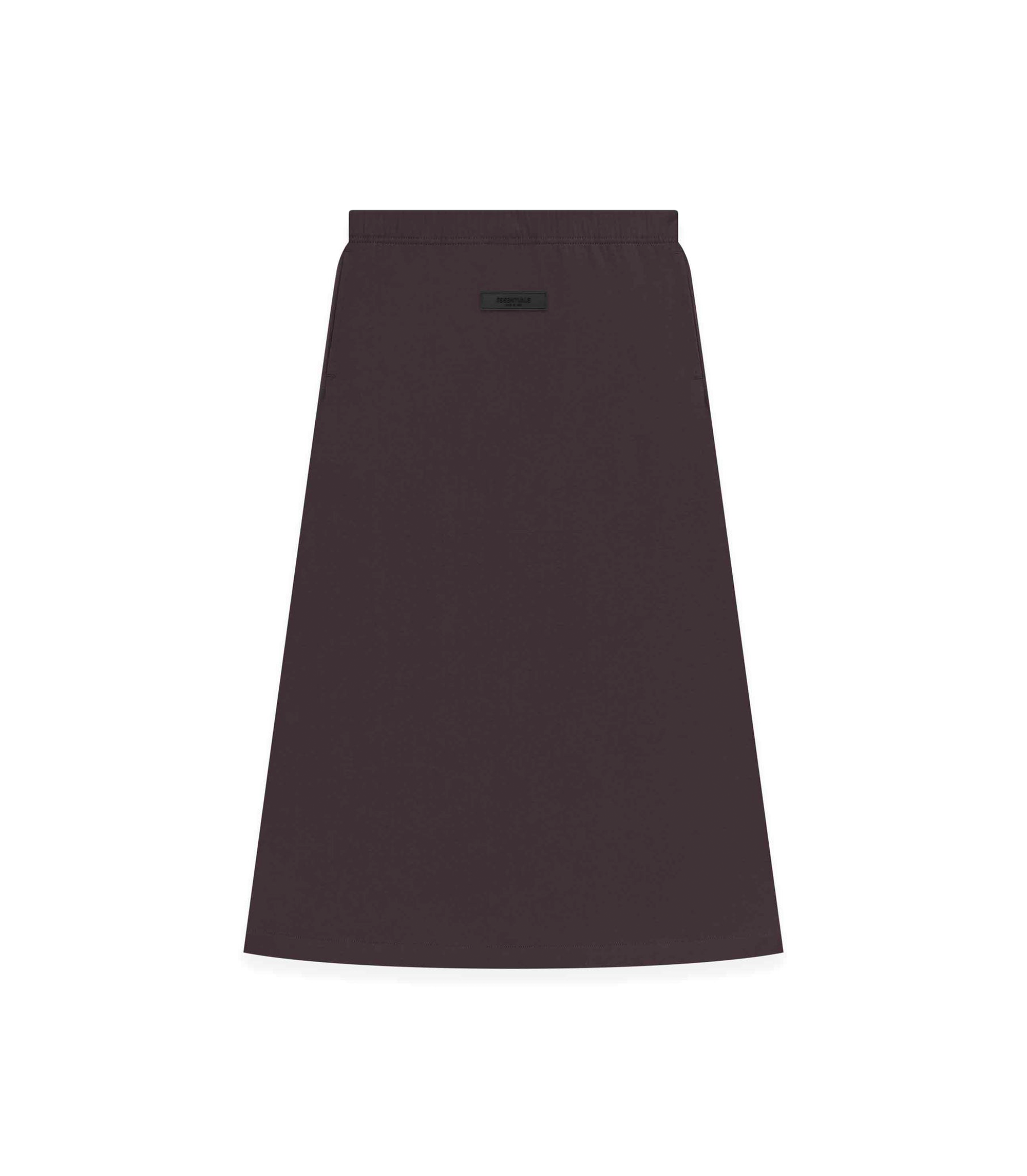Essentials Long Skirt - Plum