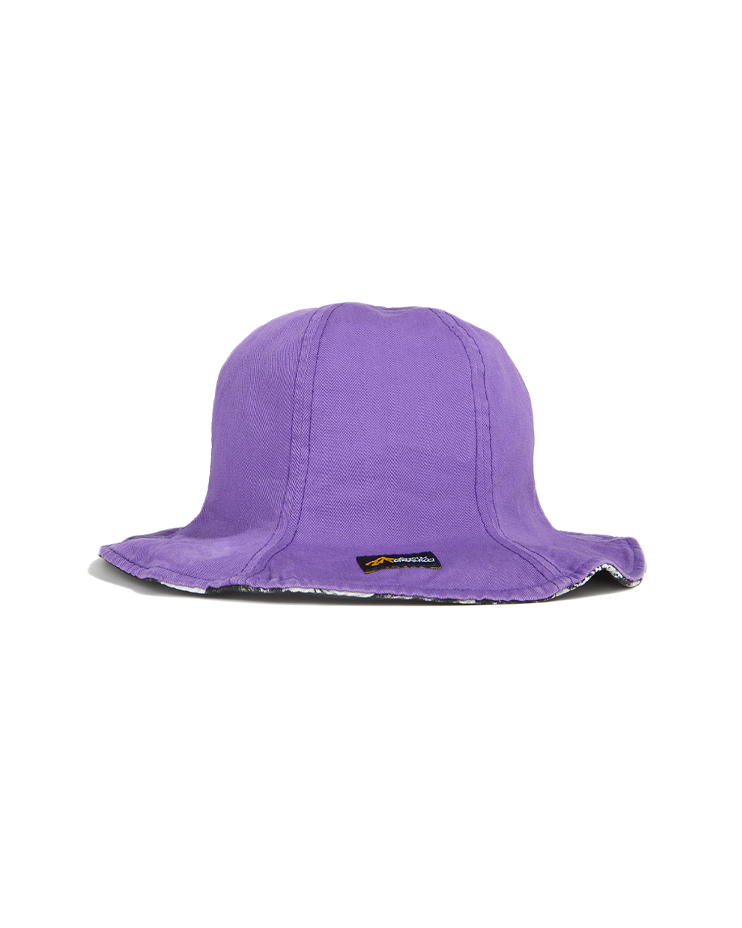 Reversible Tulip Bucket Hat - Print / Purple
