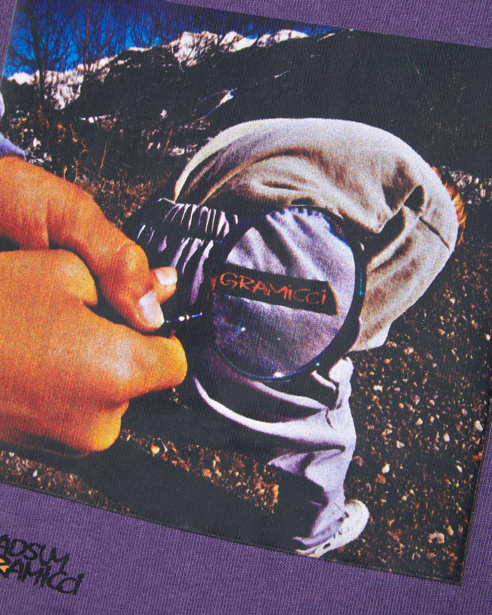 Garment Dyed T-Shirt - Purple Pigment