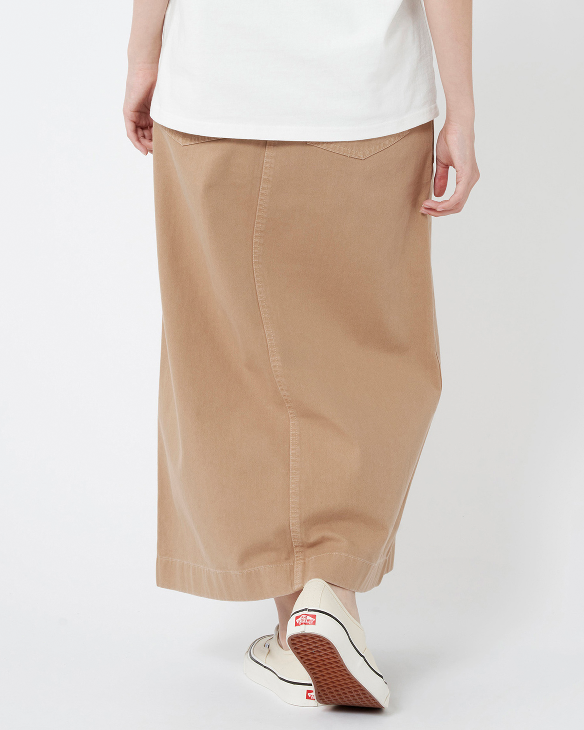 Long Baker Skirt - Greige