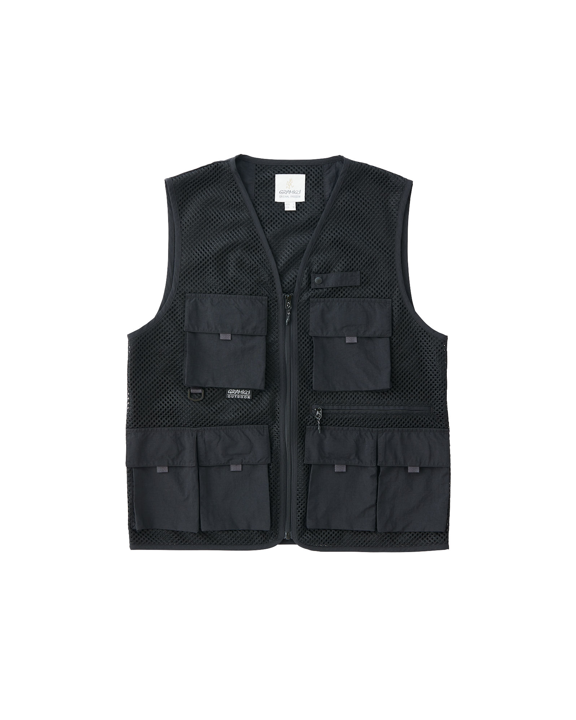 Gone Fishing Vest - Black
