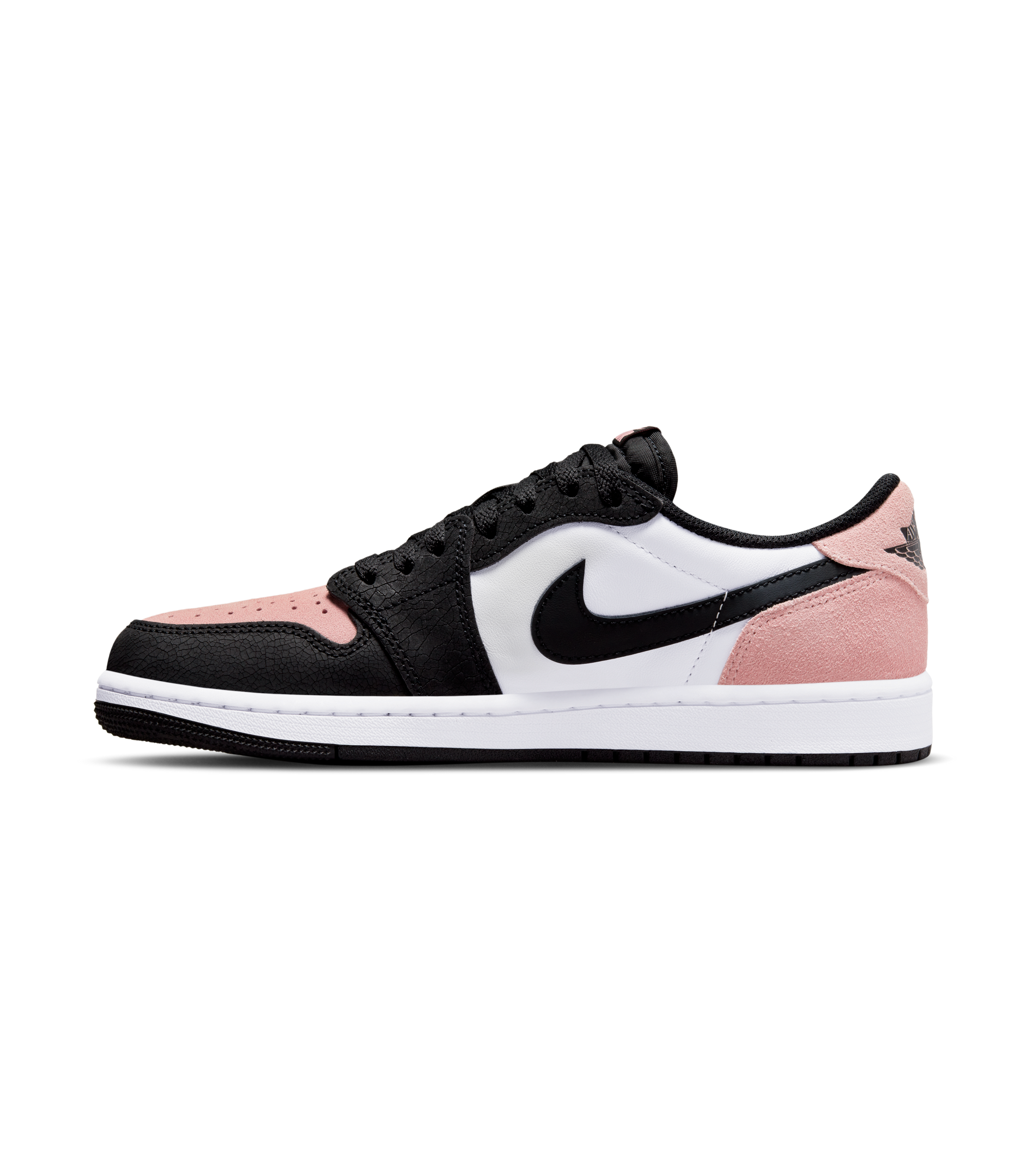 Air Jordan 1 Low OG - 'Bleached Coral' Black / Bleached Coral / White
