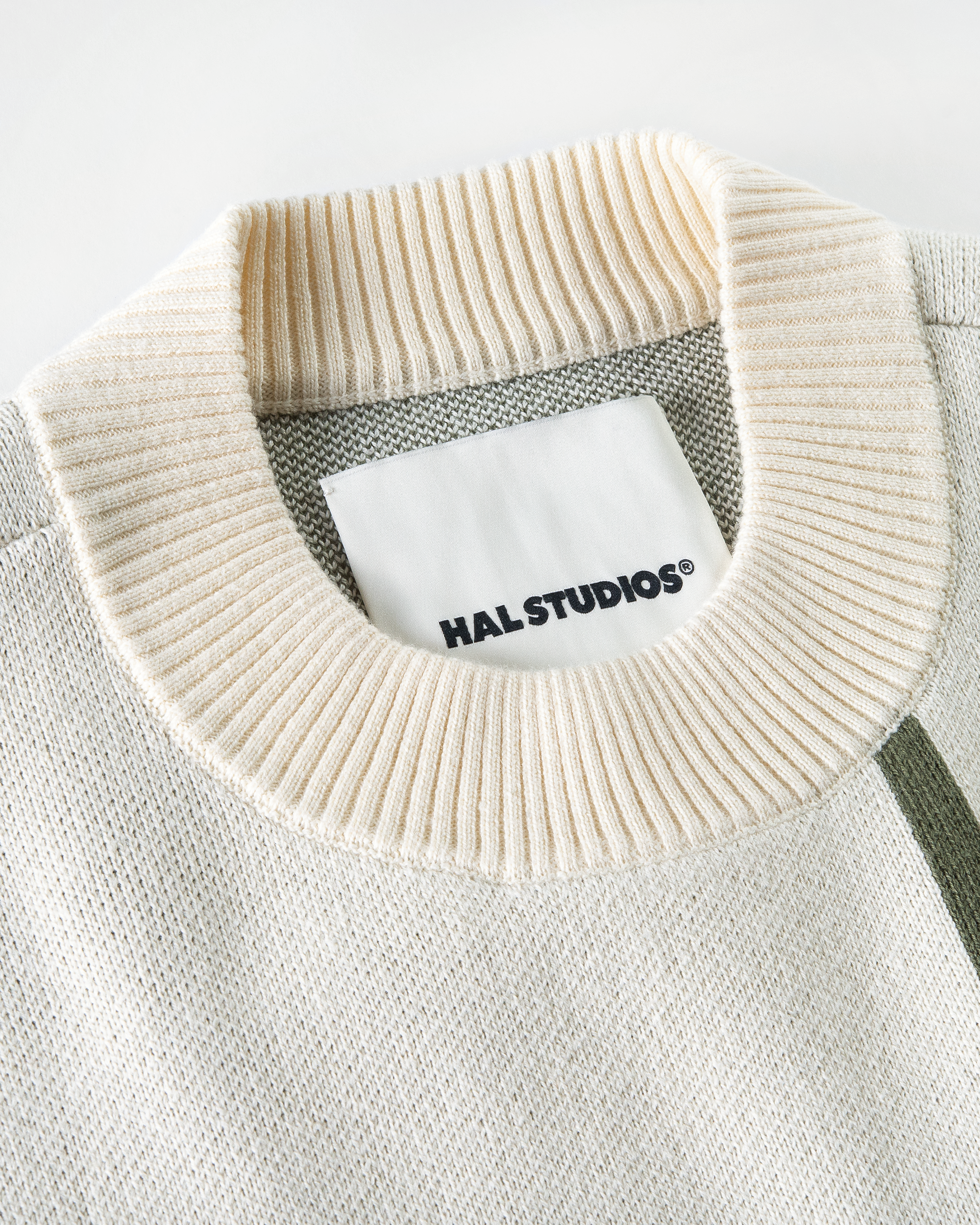 HALHAUS KNIT VEST - BONE