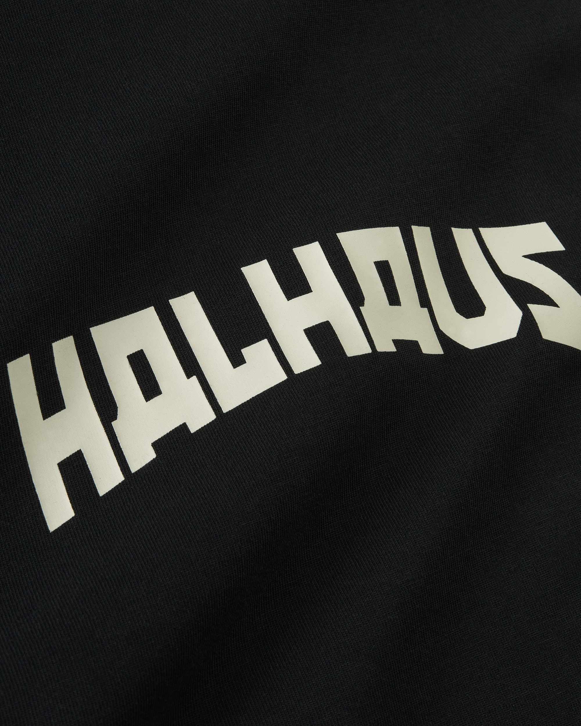 HALHAUS T-SHIRT - BLACK