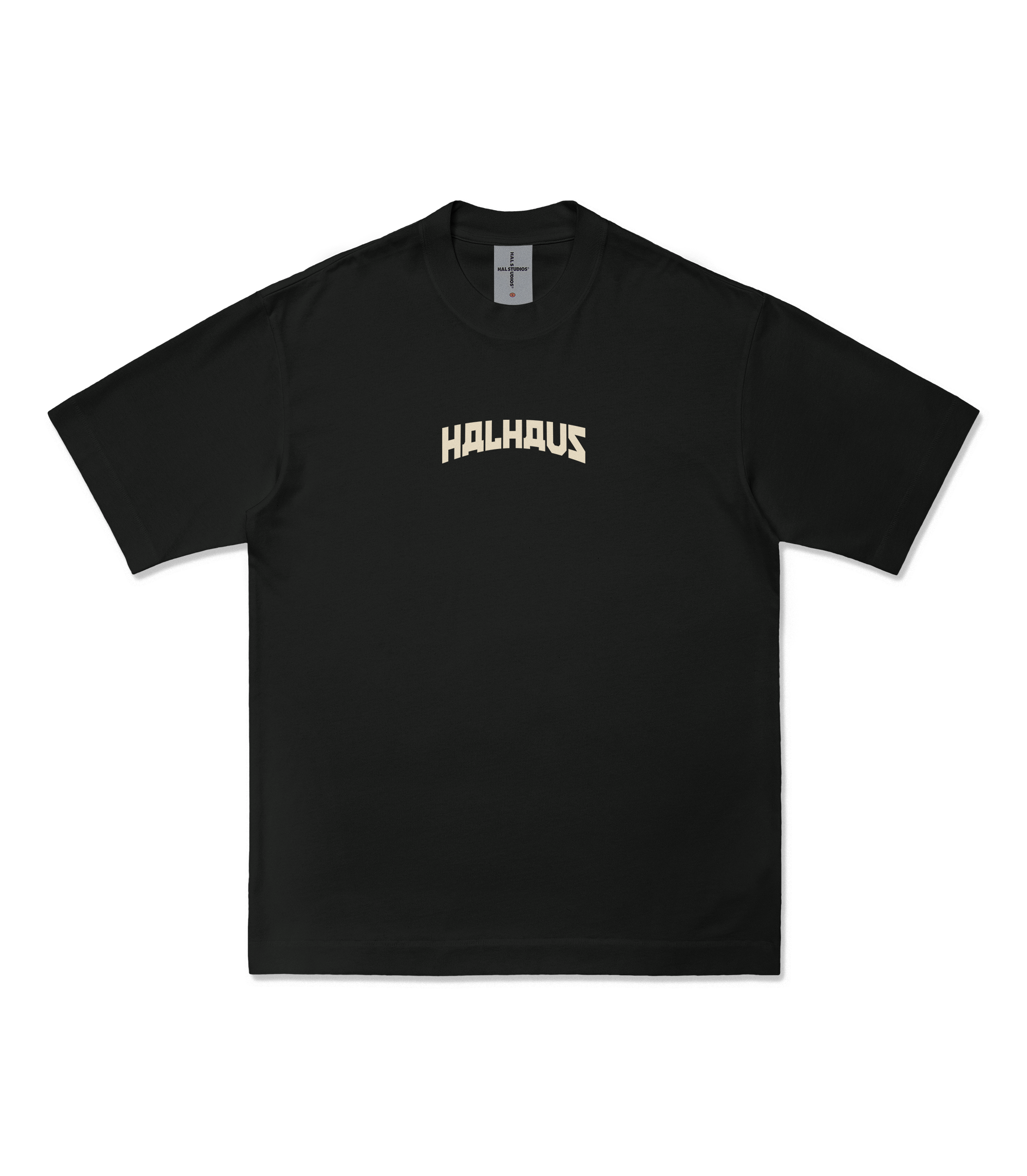 HALHAUS T-SHIRT - BLACK