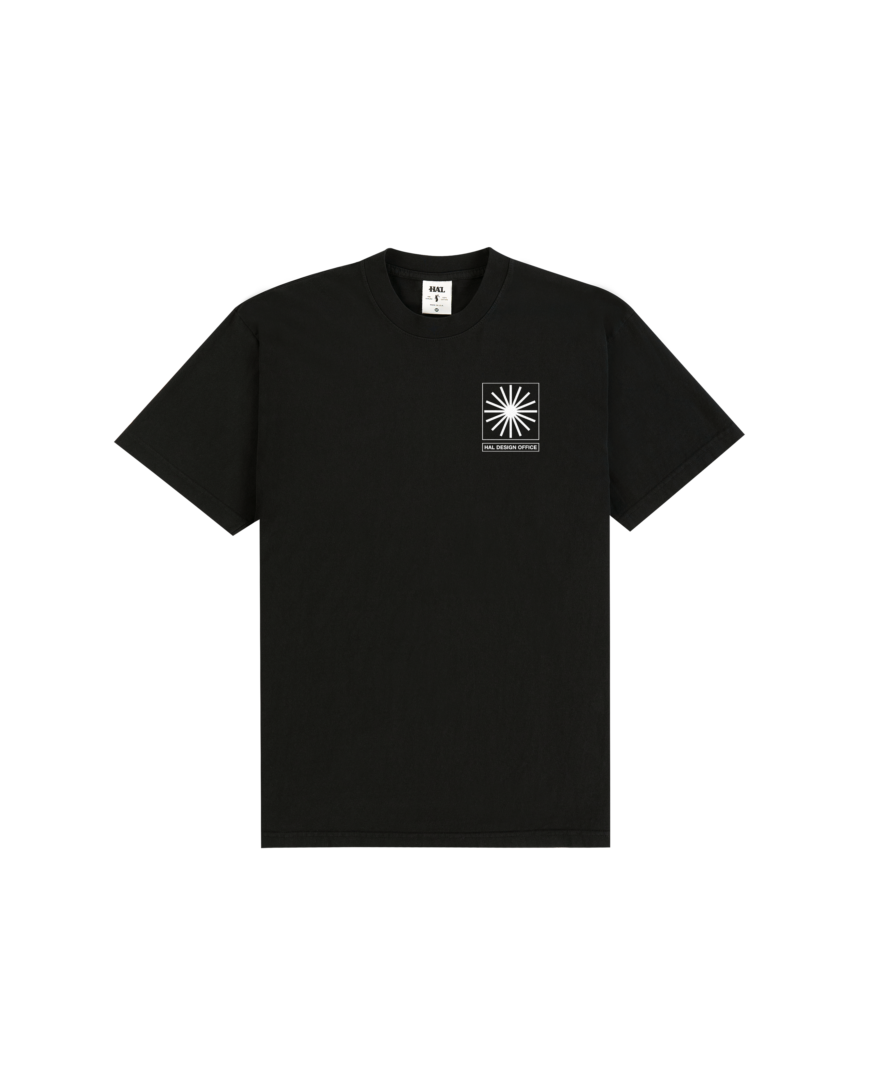 HAL WELLNESS LOUNGE T-SHIRT BLACK