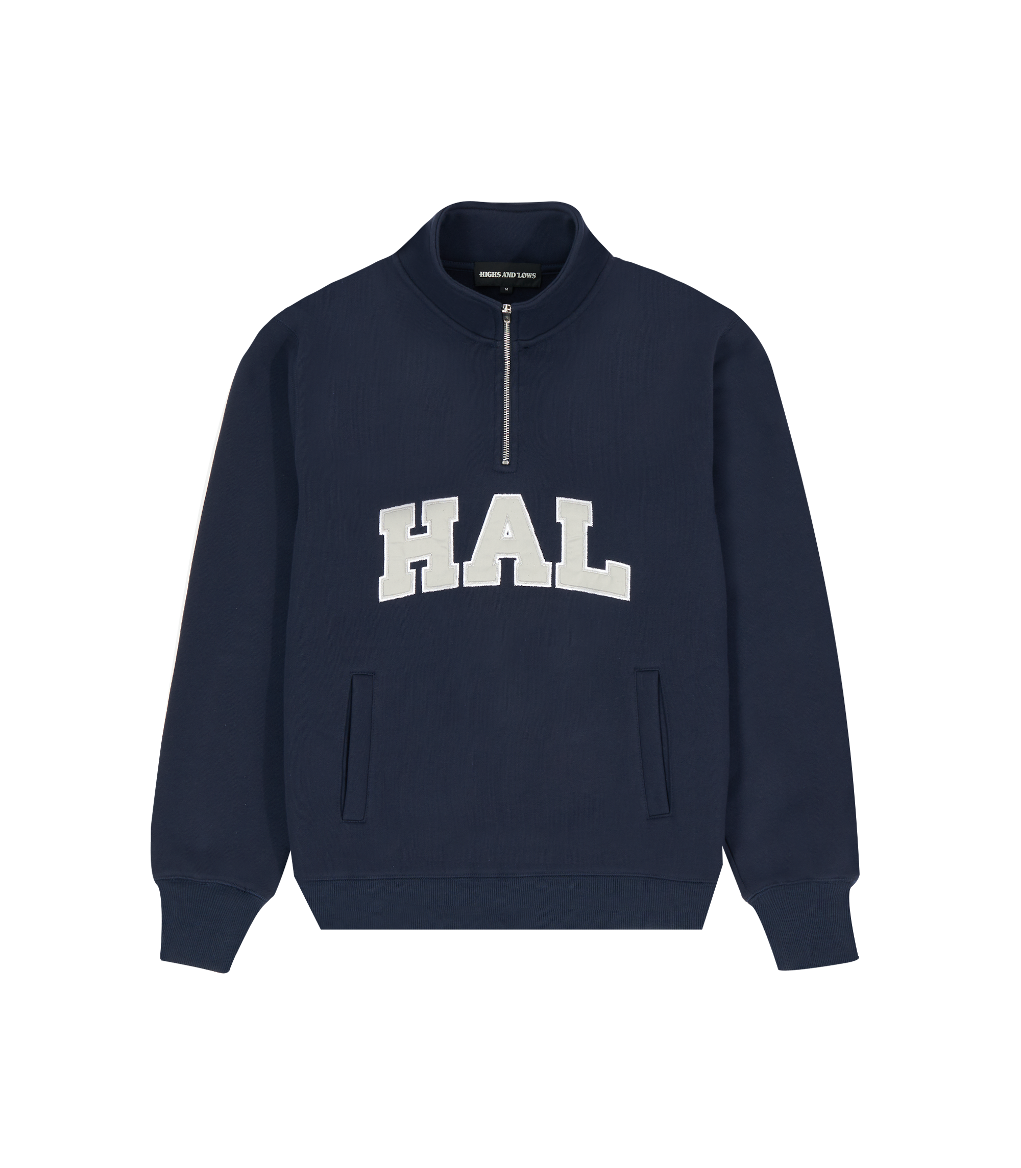 Fleece Quarter Zip Sweatshirt - Navy