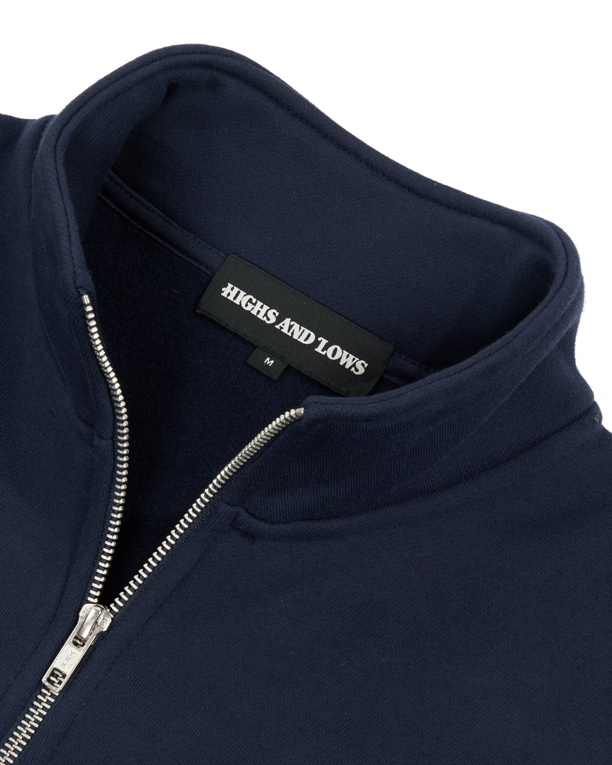 Fleece Quarter Zip Sweatshirt - Navy