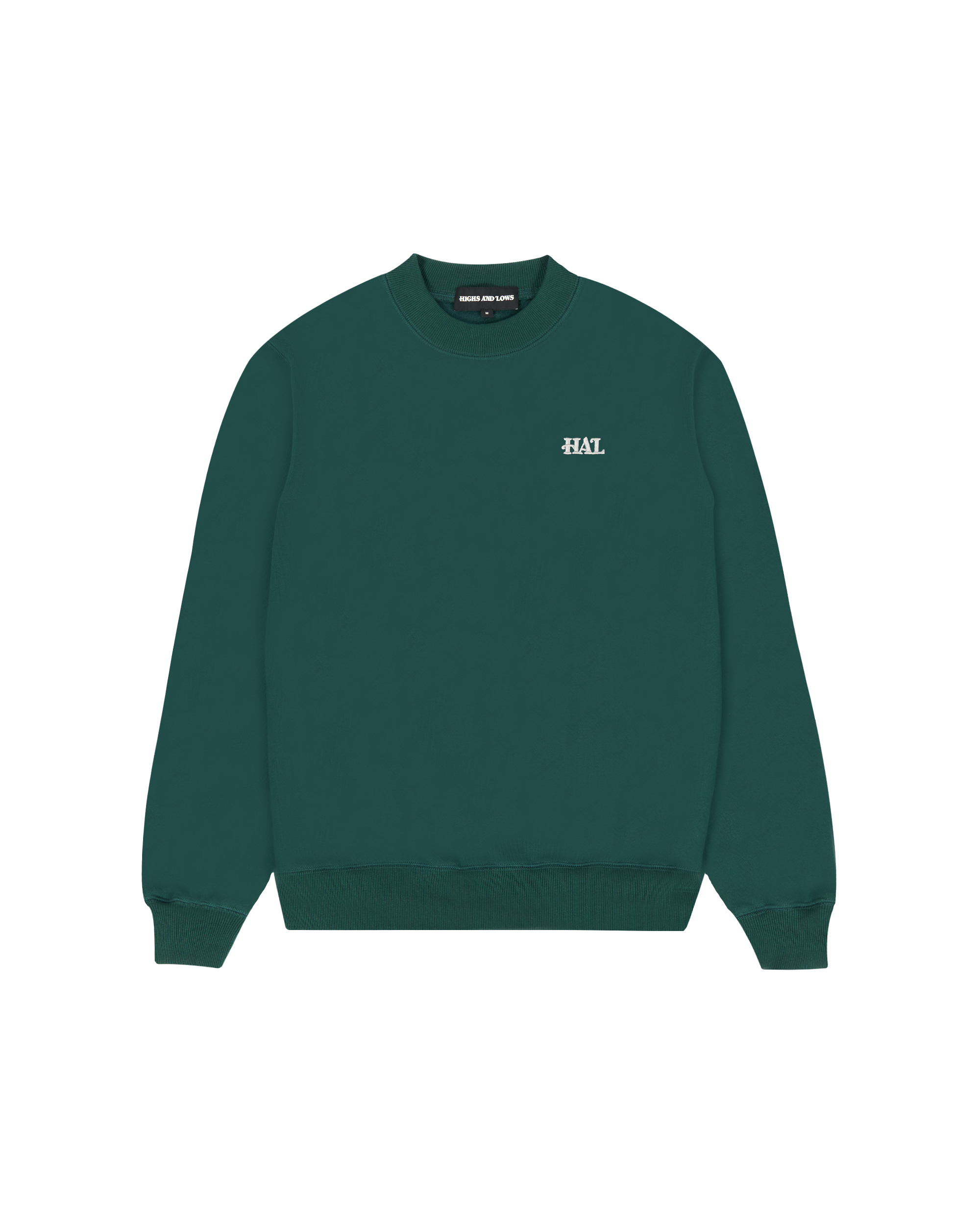 Fleece Crewneck Sweatshirt - Emerald Green