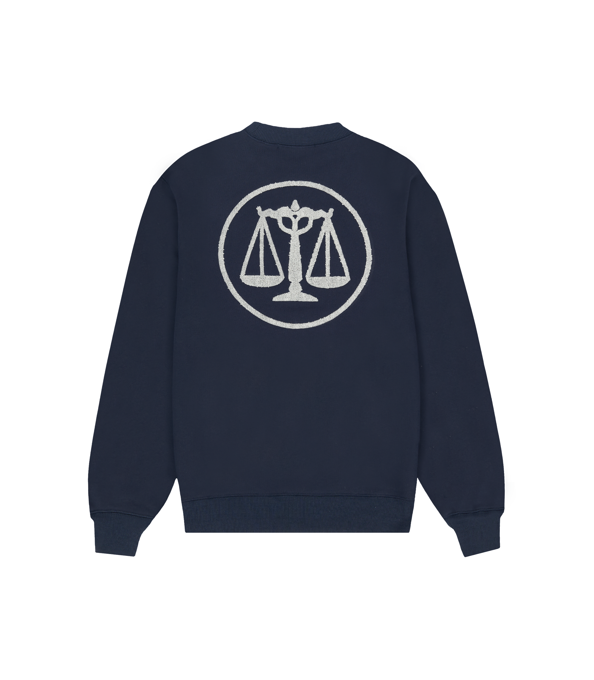 Fleece Crewneck Sweatshirt - Navy