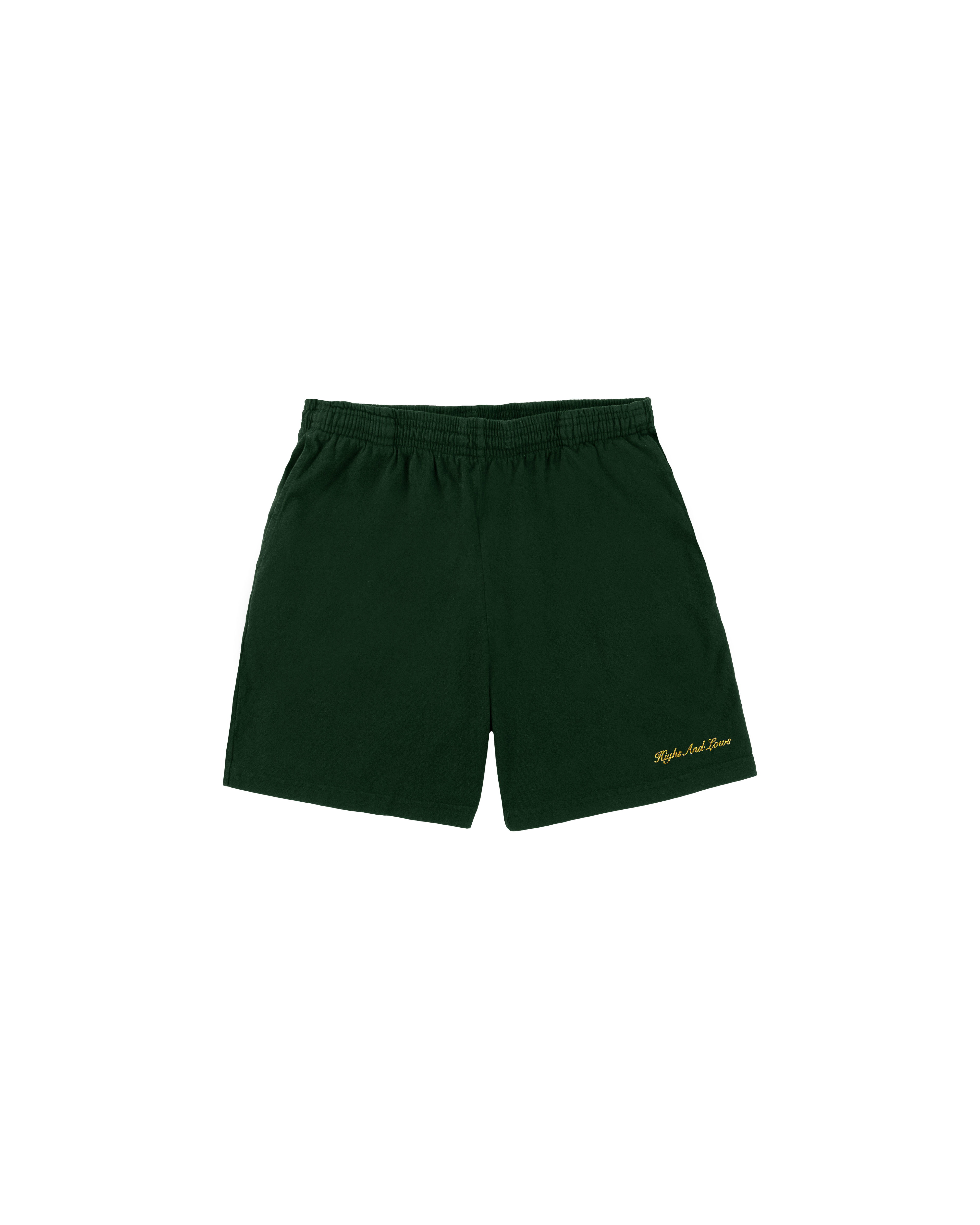 Script Logo Shorts - Ivy Green