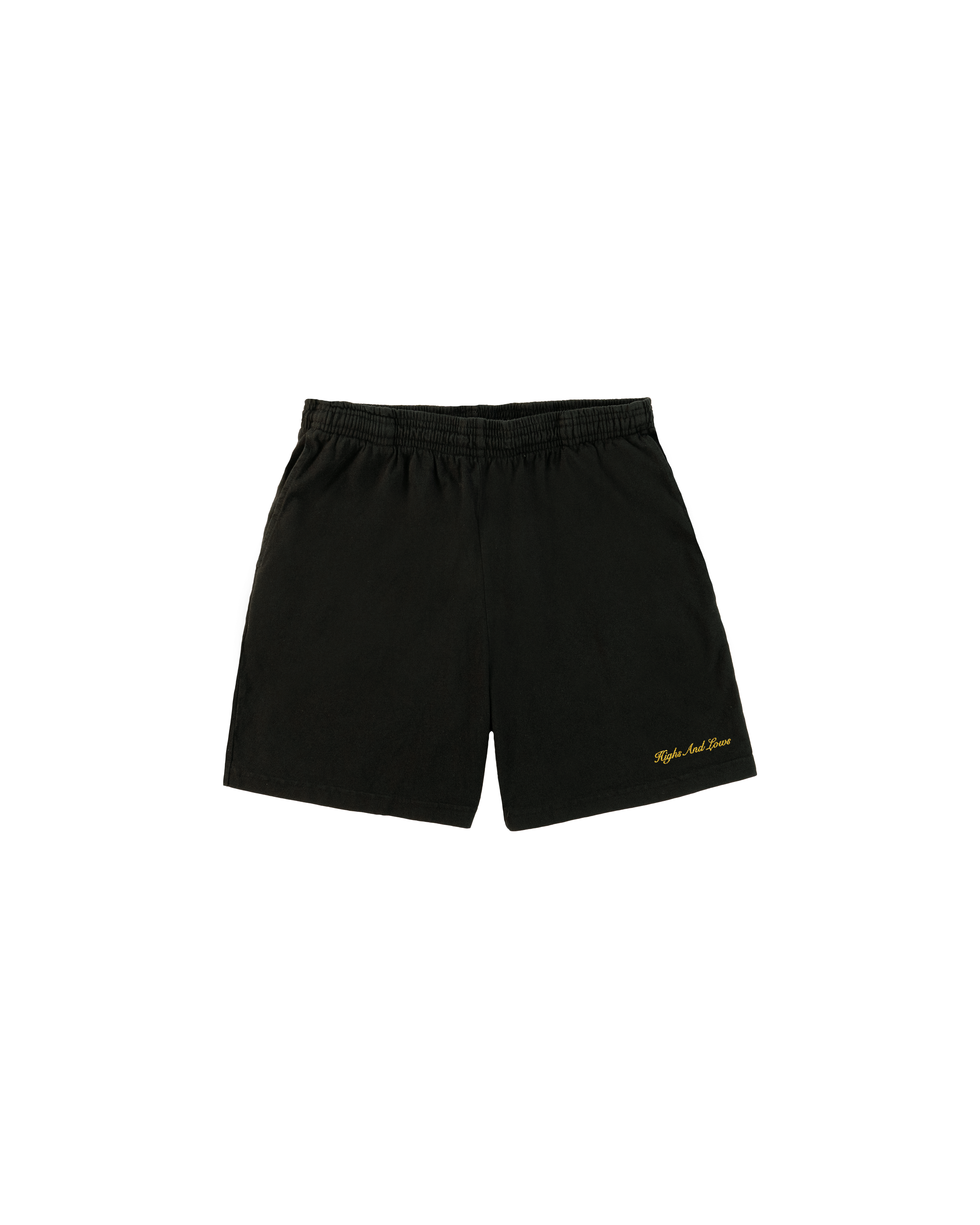 Script Logo Shorts - Black