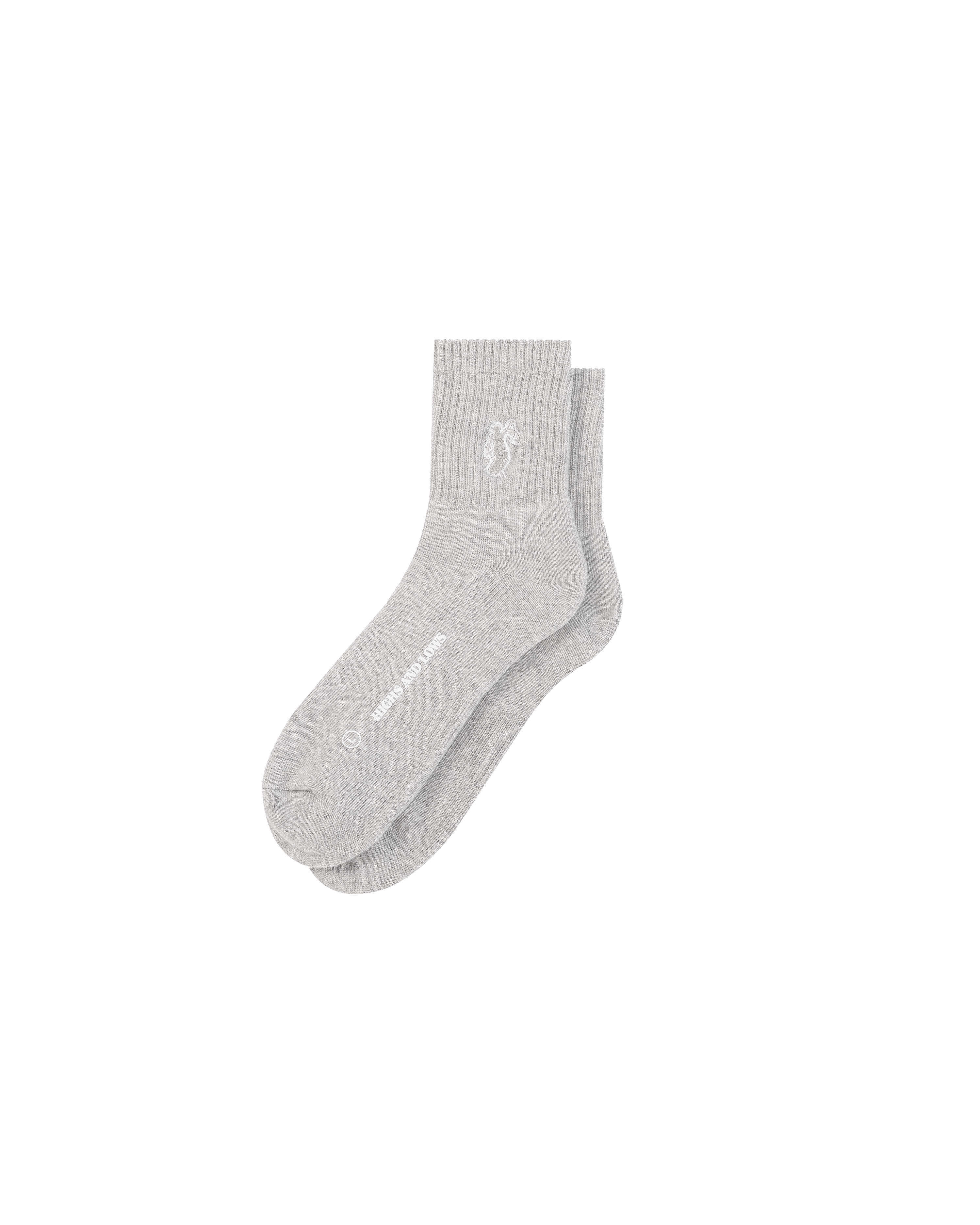 Lady Justice Socks Mid - Grey