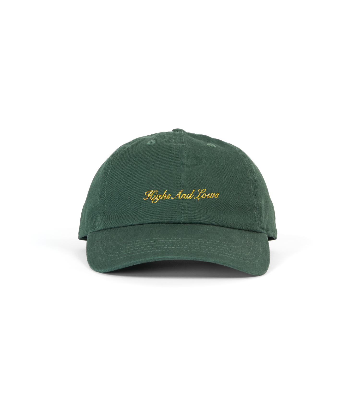 Script Logo Hat - Dark Green