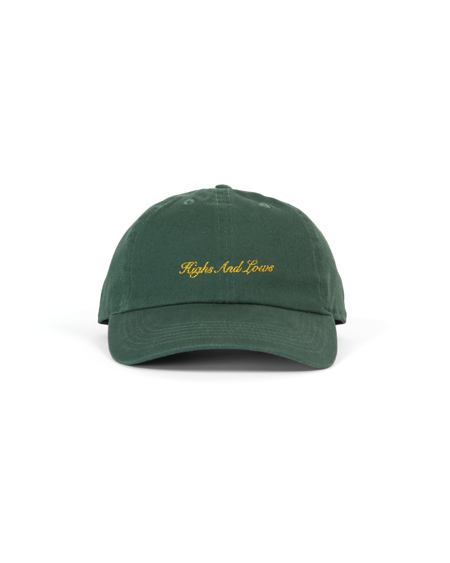 Script Logo Hat - Dark Green