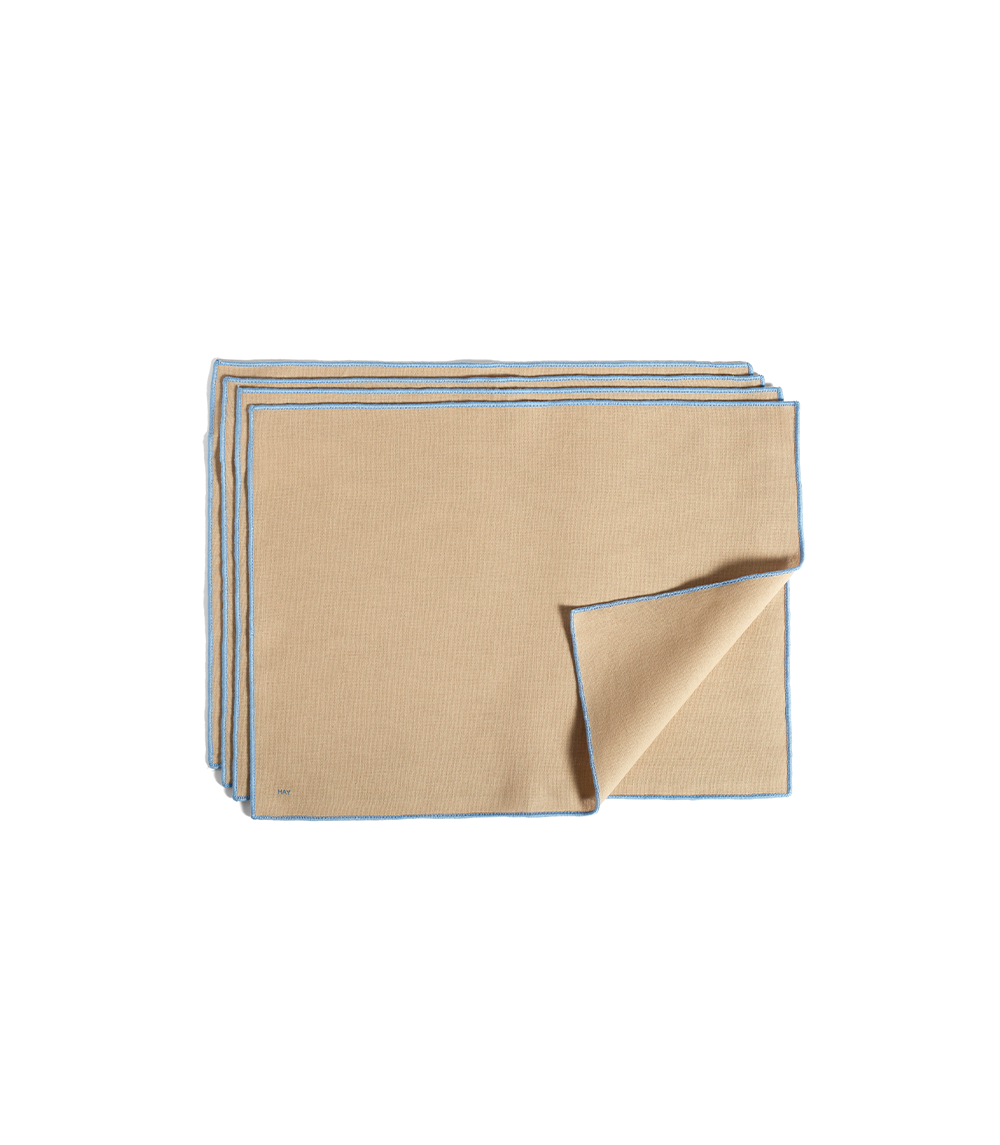 Contour Place Mats - Beige