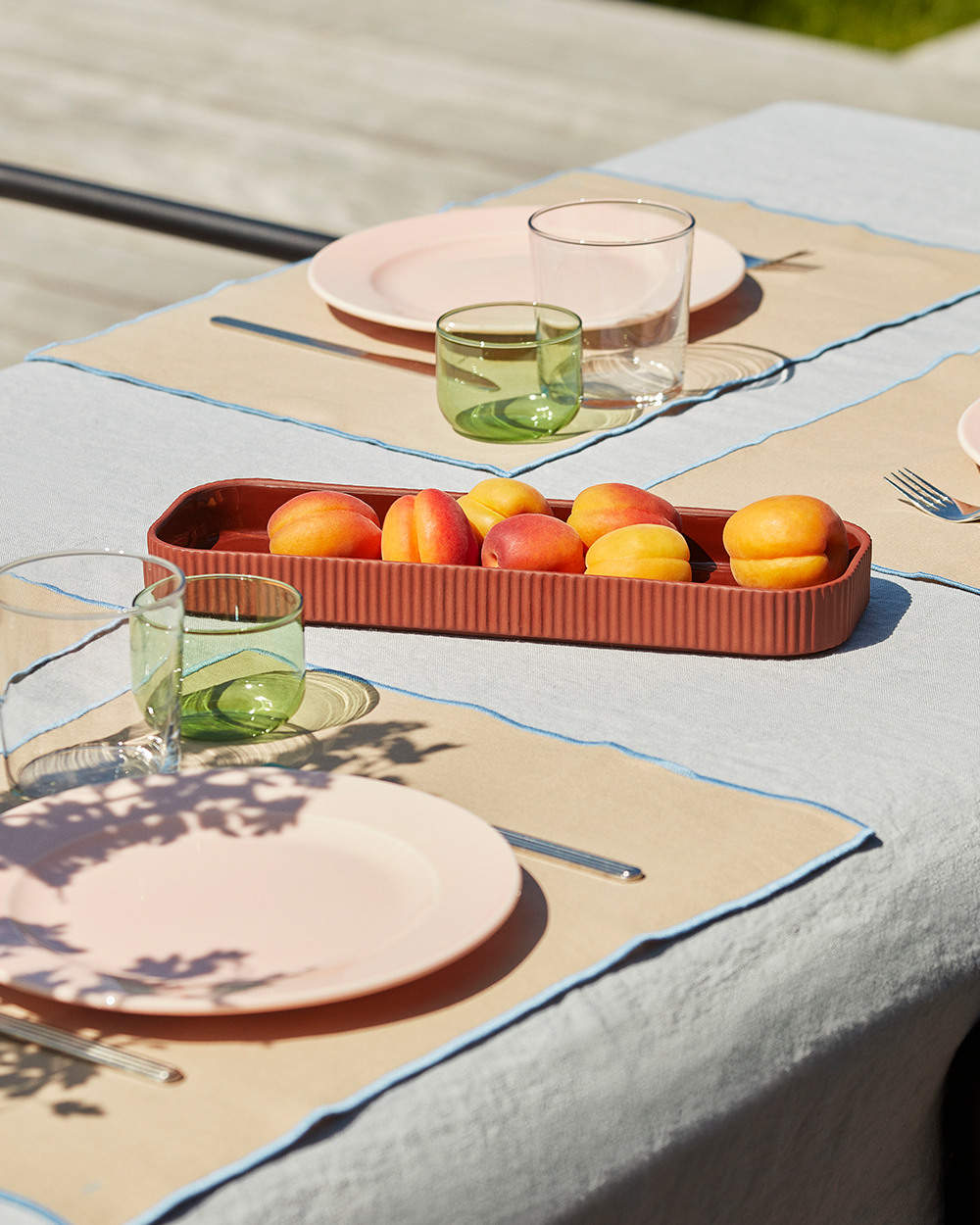 Facade Tray - Dark Terracotta