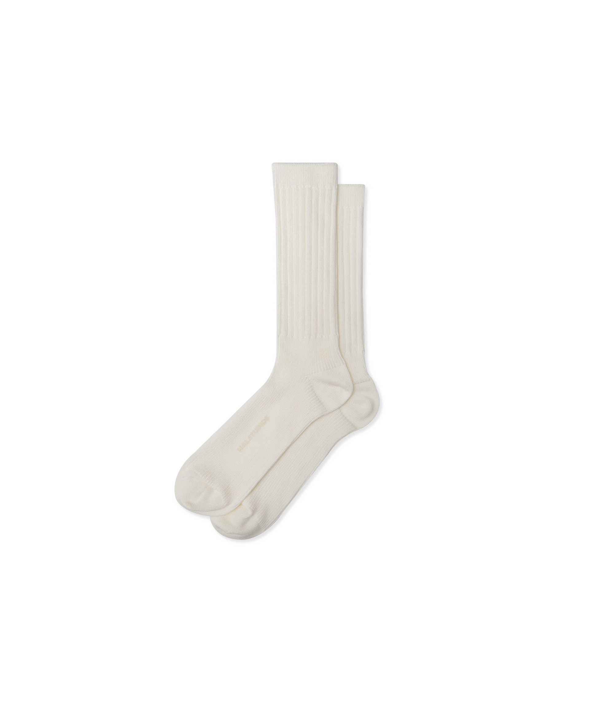 HEAVY GAUGE STUDIO SOCKS - OFF-WHITE